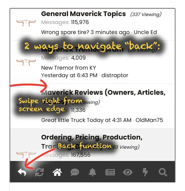 Ford Maverick 📲 Introducing the Maverick Truck Club iOS App! backwaysa