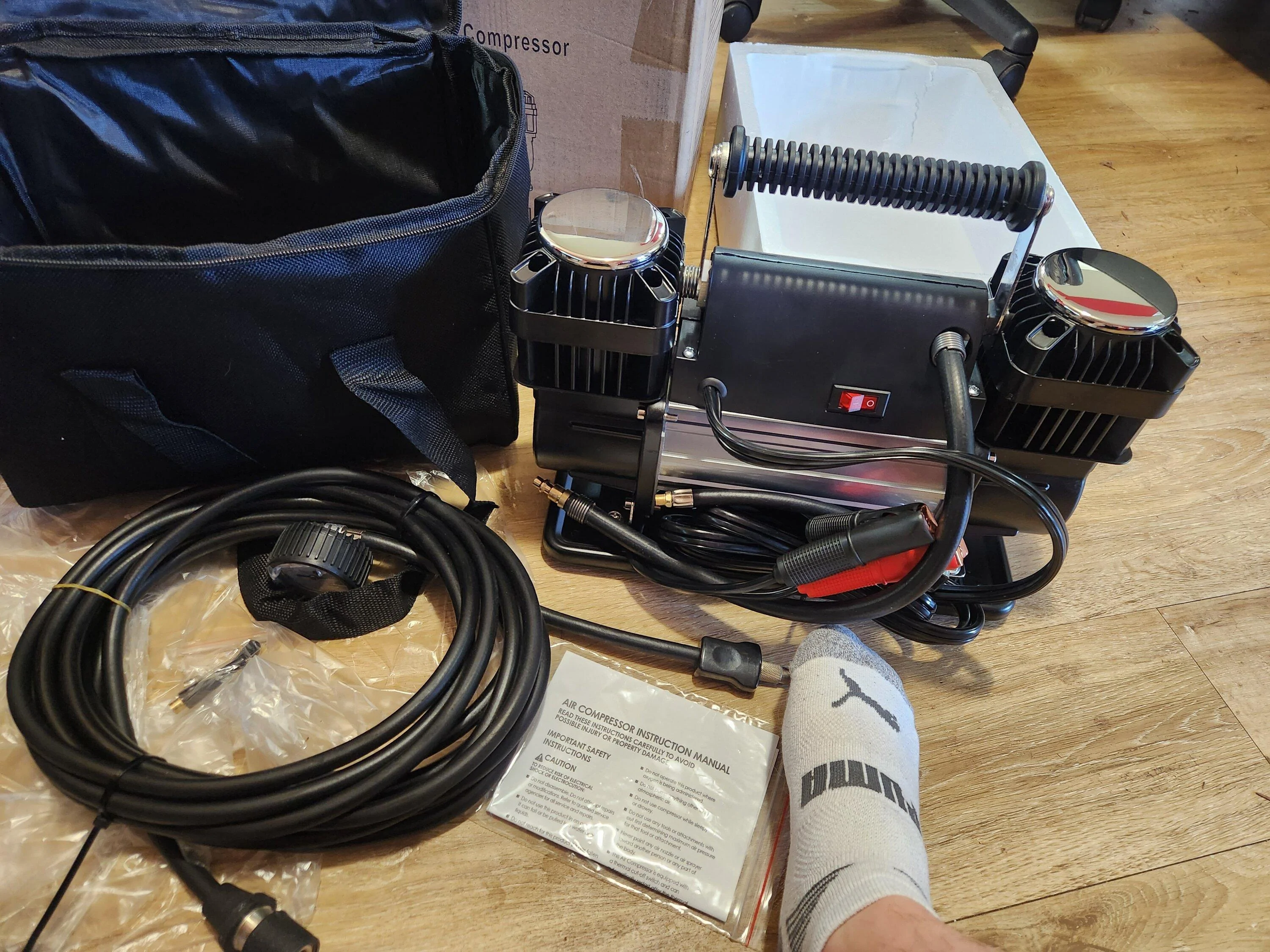 Ford Maverick Tozalazz 11.65CFM dual 12V air compressor group buy ( closed) 20230502_181225
