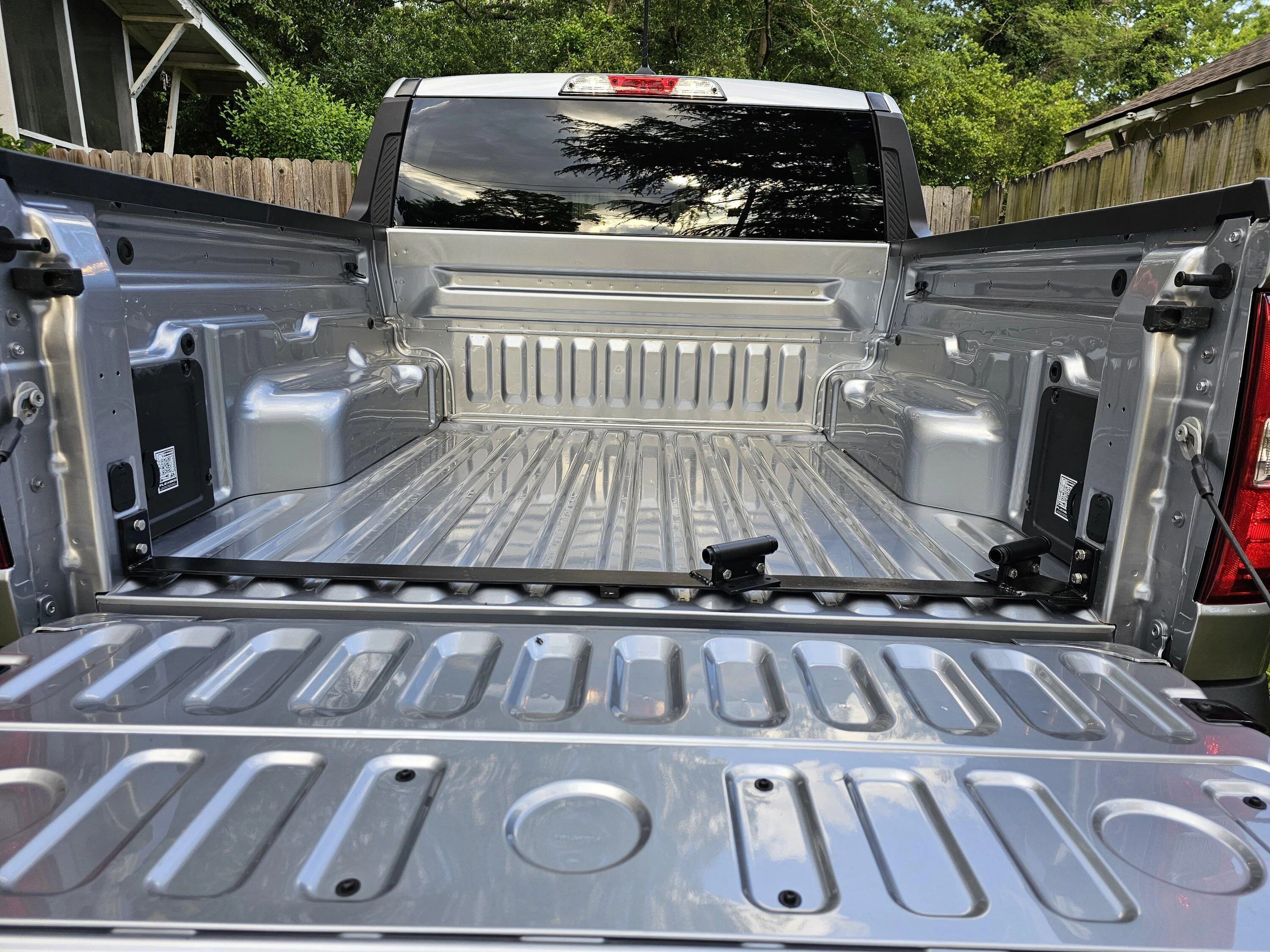 Ford Maverick My custom in-bed bike storage solution 20230428_182710