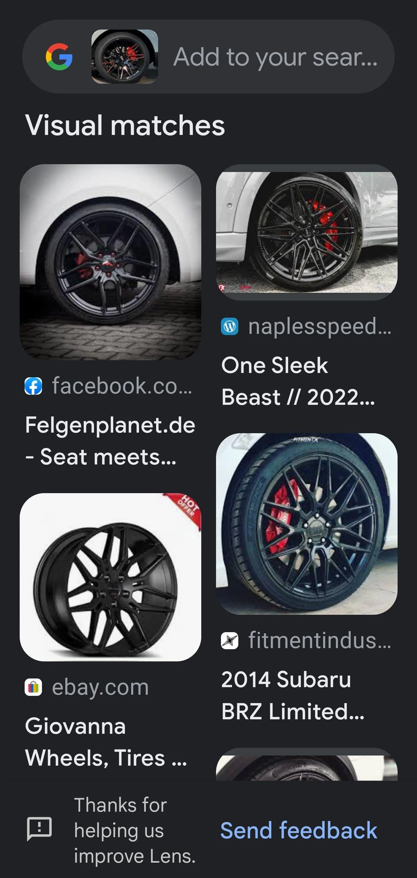 Ford Maverick What wheels are these? Screenshot_20230502_232410_Googl