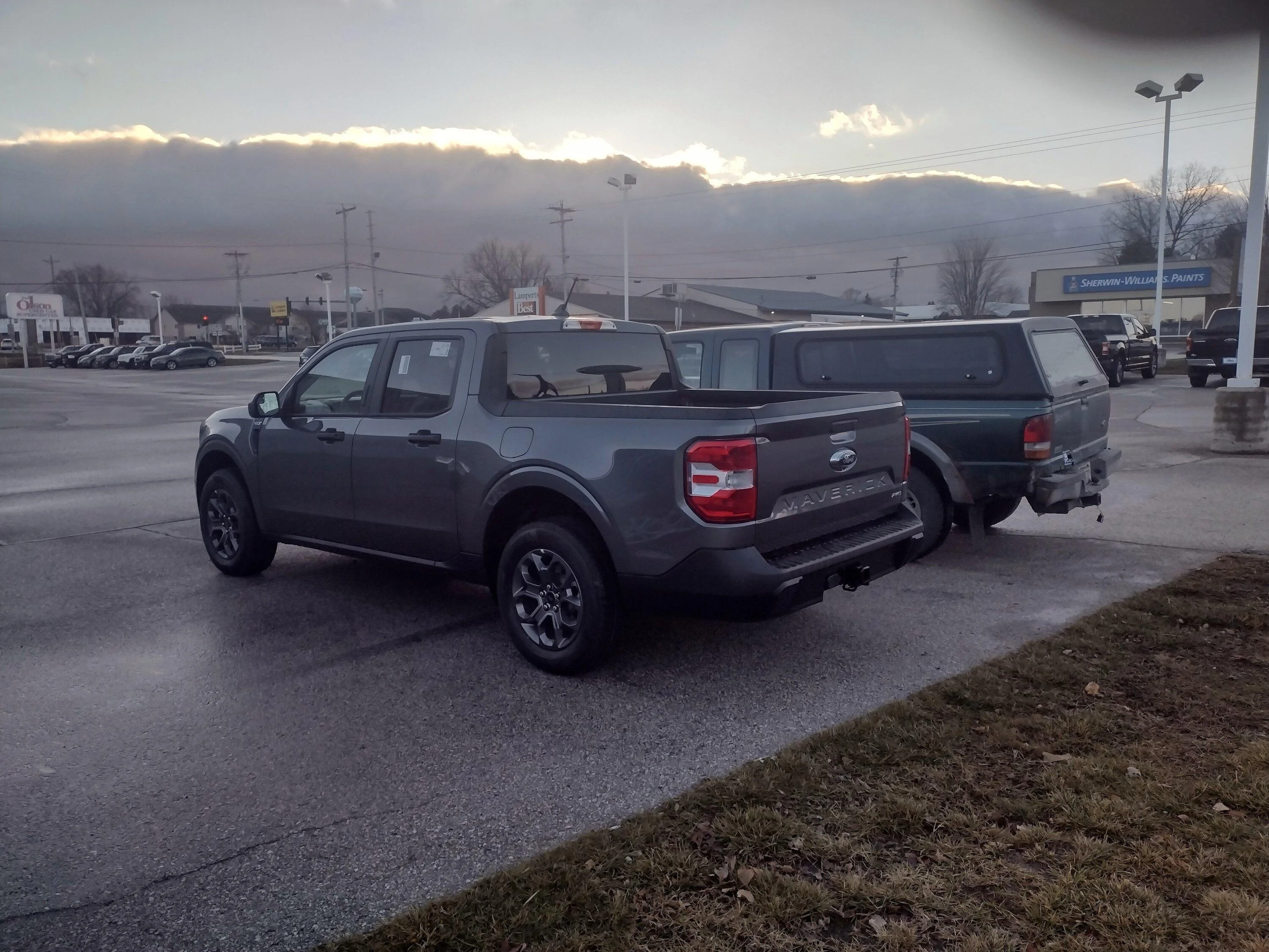 Ford Maverick My old Ranger and new Maverick IMG_20221211_150812677_HDR