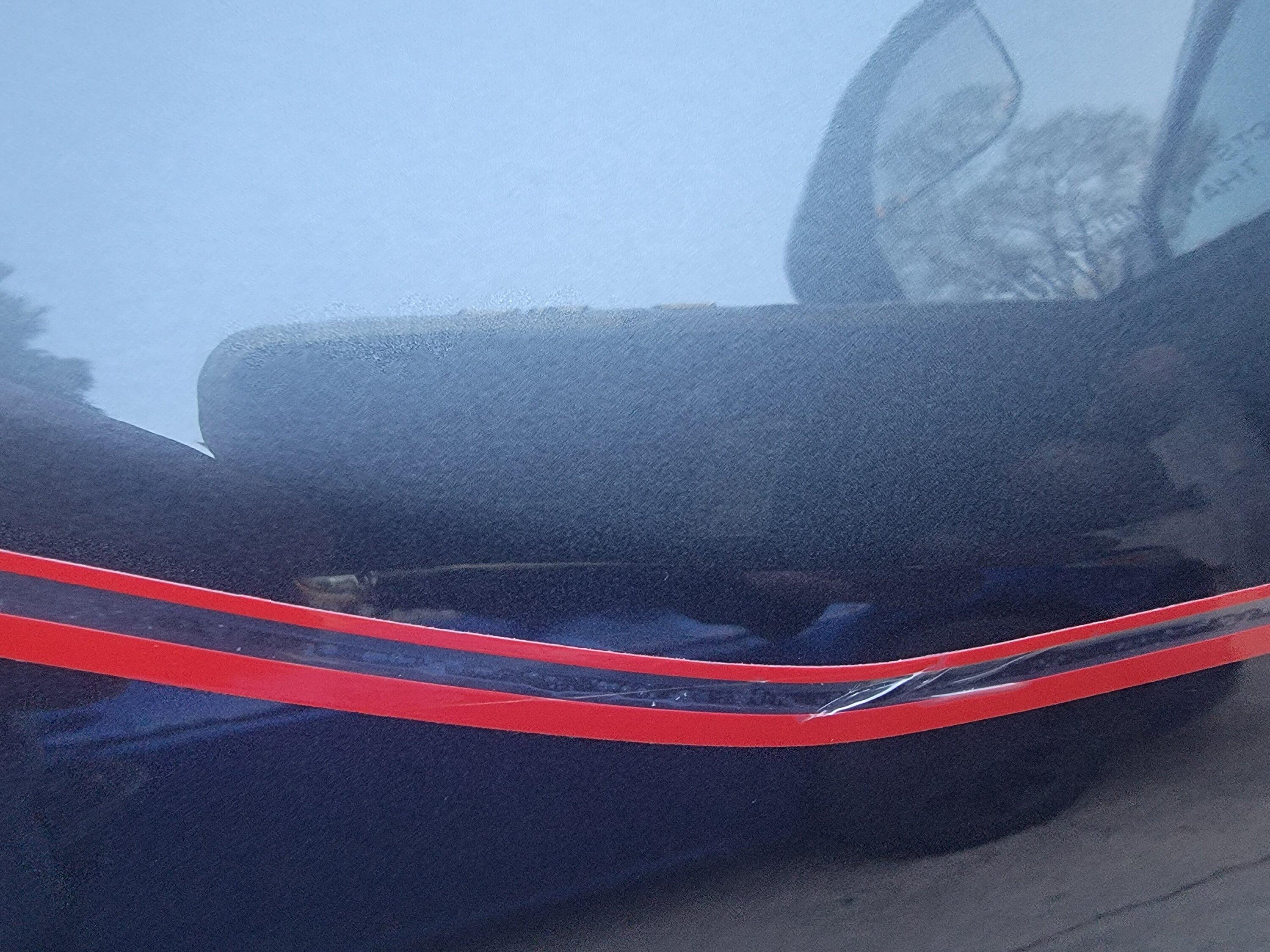 Ford Maverick Pinstriping - DIY or dealer or ? 20230503_193506