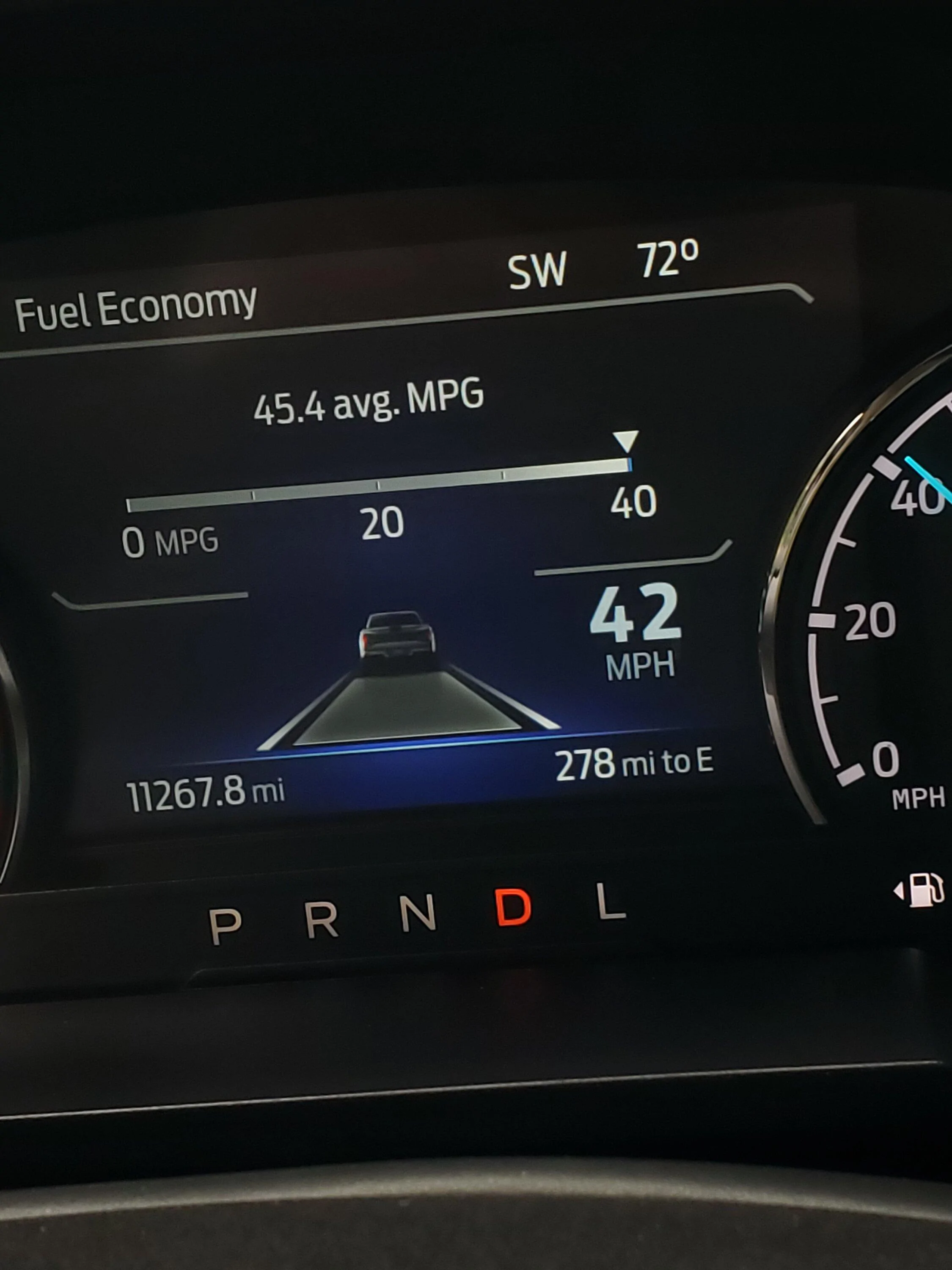 Ford Maverick Mpg fx4 ecoboost sweet spot . 20230428_122045