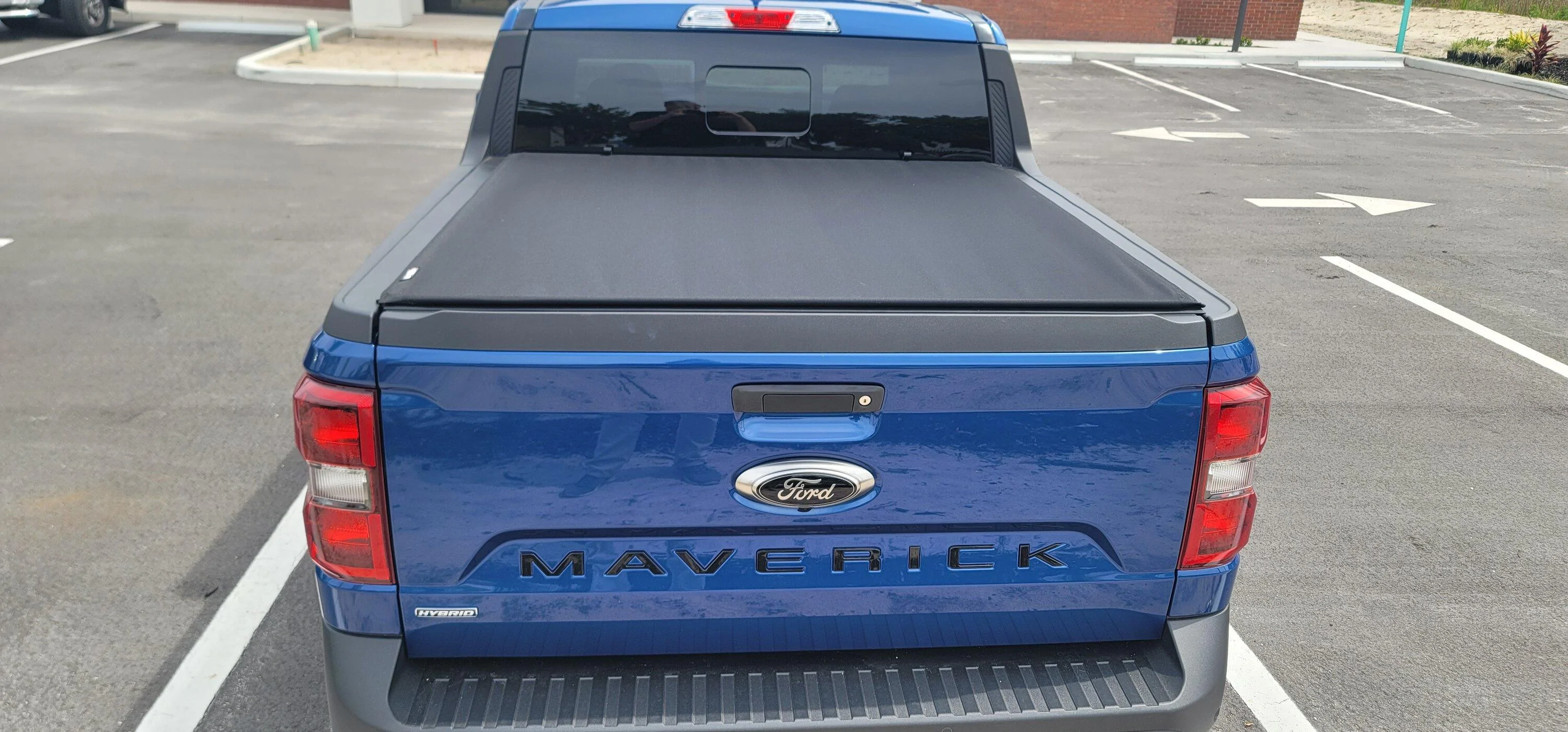 Ford Maverick Today I joined the tail gate lettering club 20230419_113345