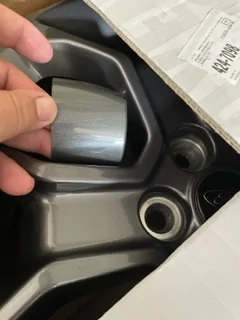 Ford Maverick Touchup paint for XLT wheels IMG_3784