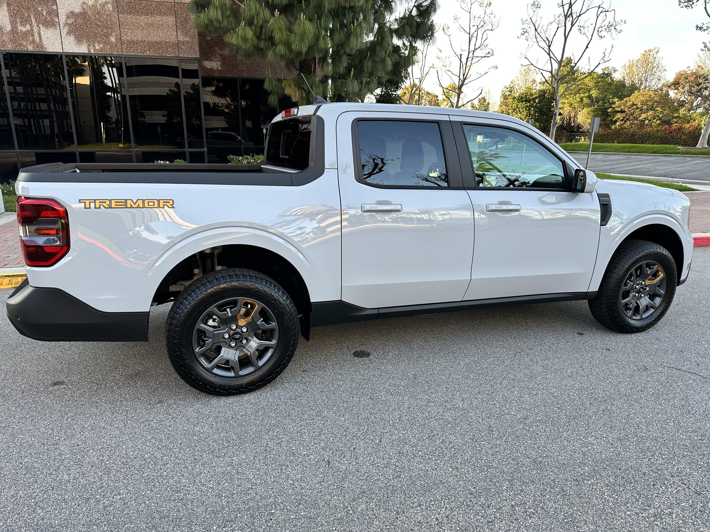 Ford Maverick Tremor Maverick color -- what did you order? Tremor Detail