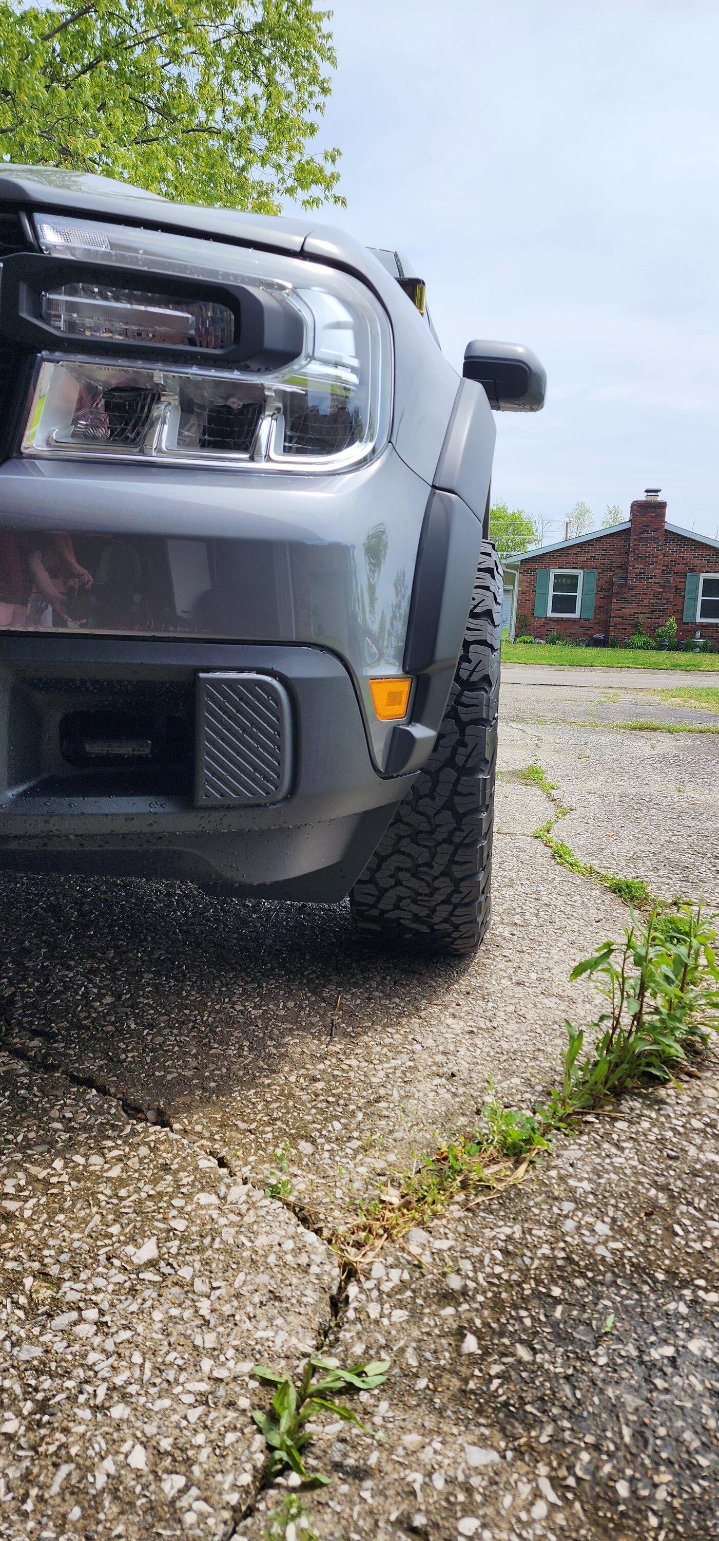 Ford Maverick 2 inch spacers 20230507_122143