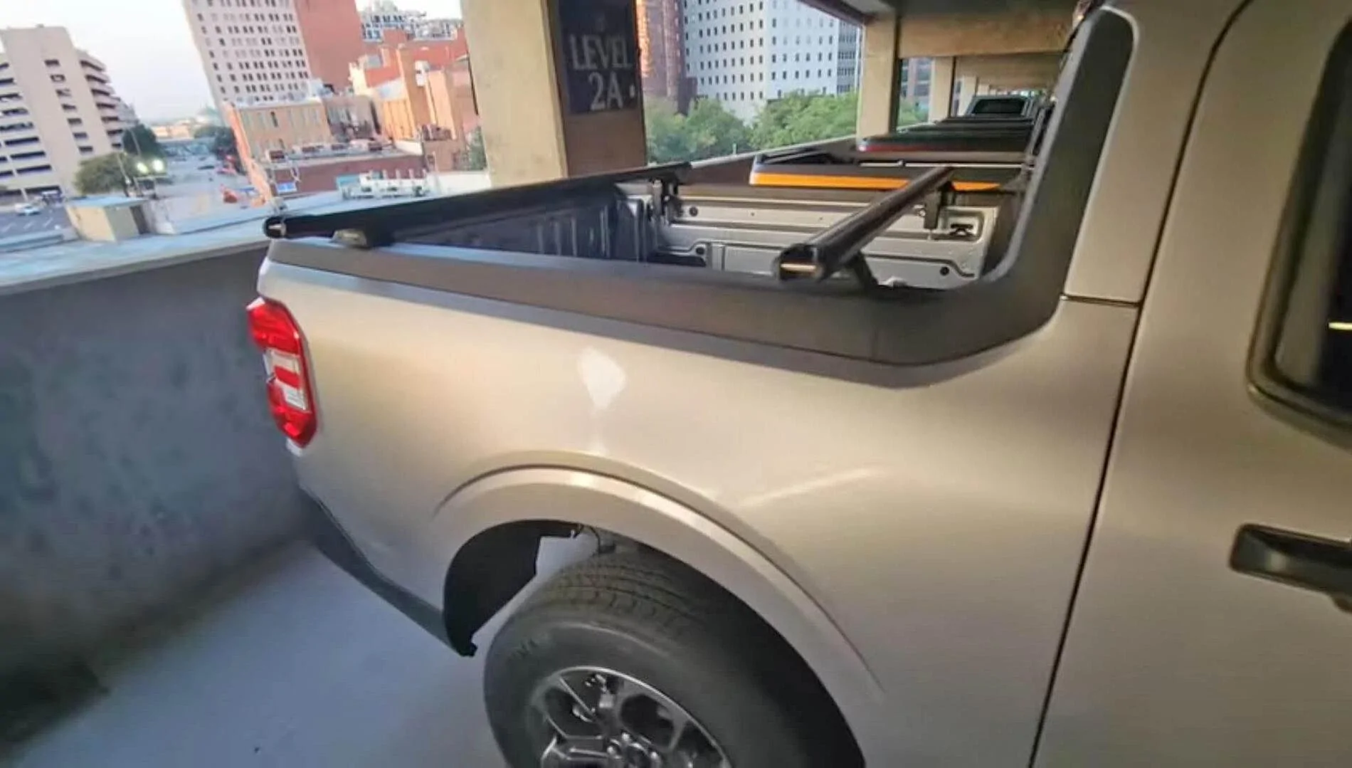 Ford Maverick 🔎 First Looks! 2022 Maverick Ford Accessories: Hood Scoop Kit, Tailgate Applique, Cab Roof Spoiler, Tailgate Spoiler, Yakima Low Profile Bed Rack 2022-ford-maverick-yakima-low-profile-bed-rack-jpg