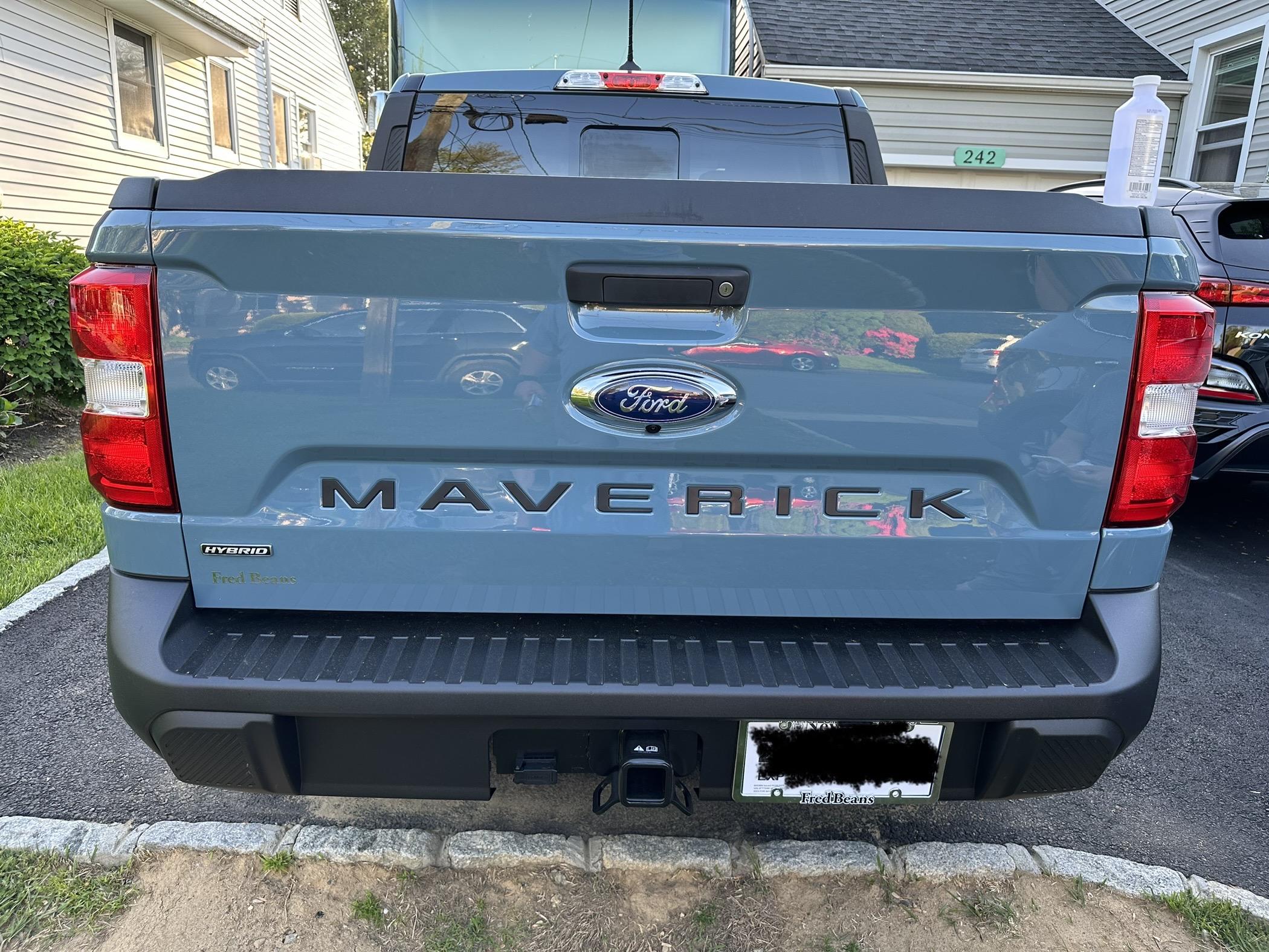 Ford Maverick First Addition - Matte Black lettering IMG_6974