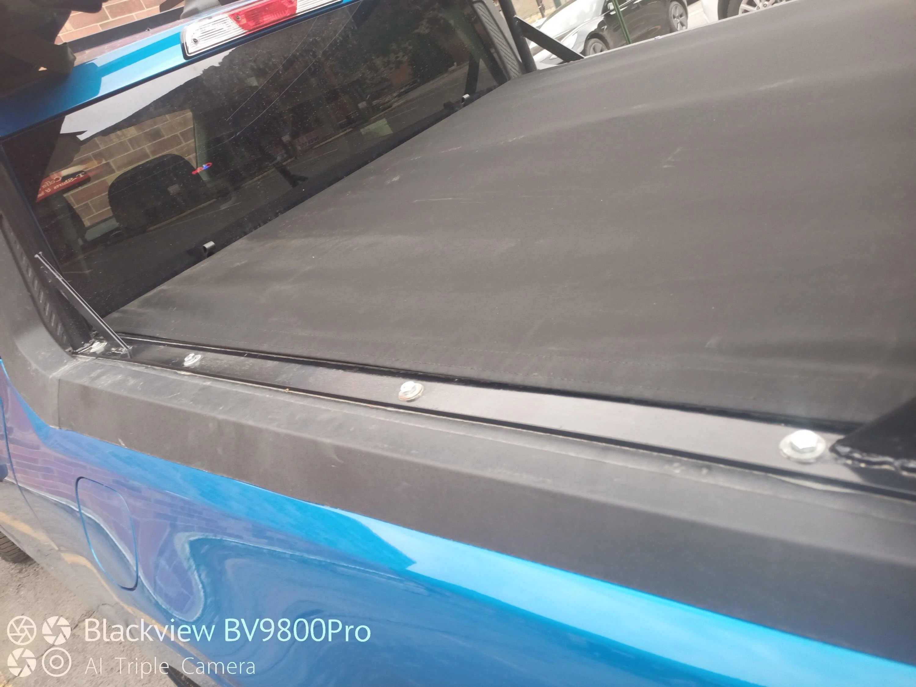 Ford Maverick Ladder rack and tonneau cover IMG_20230508_184229