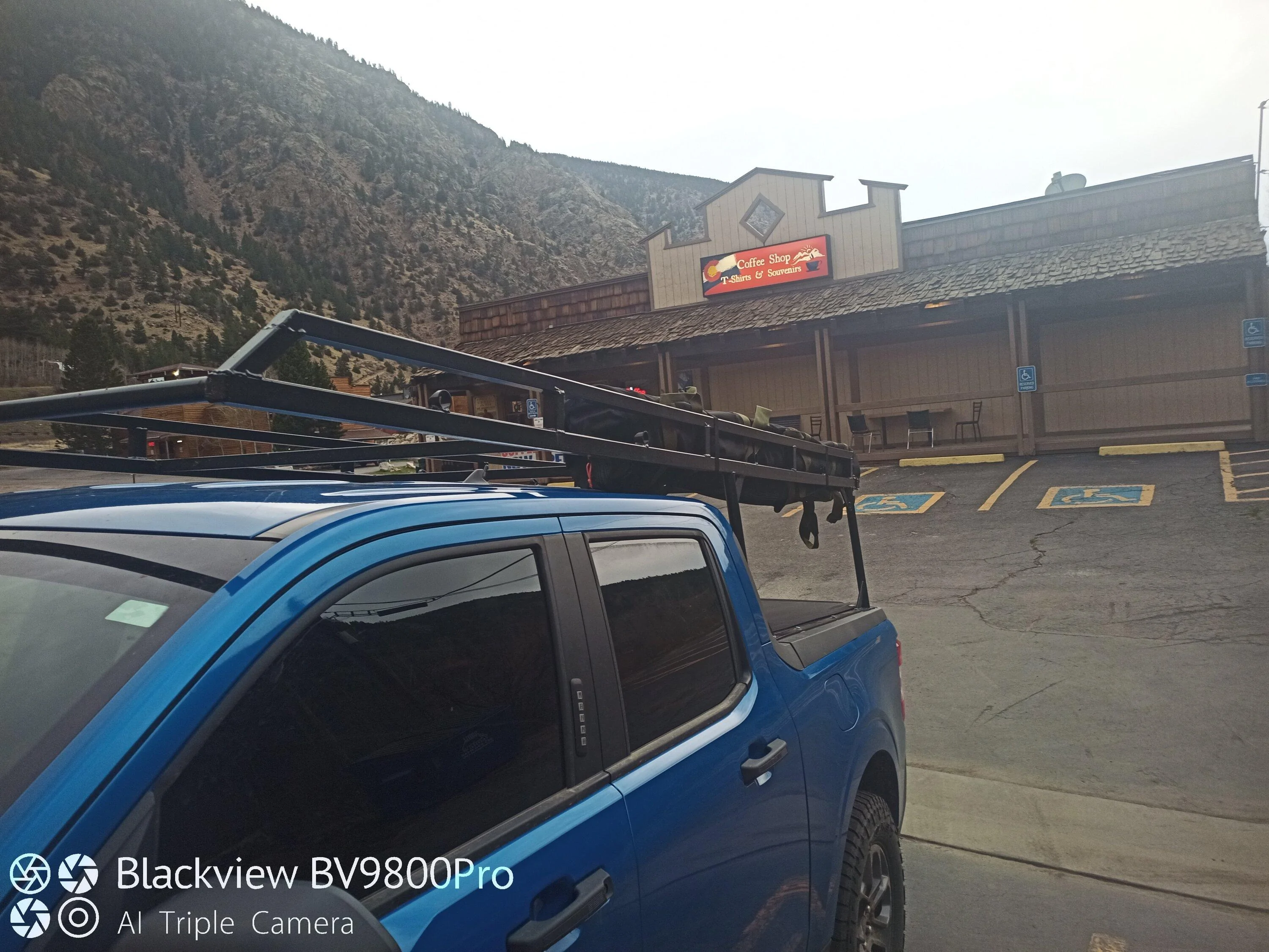 Ford Maverick Ladder rack and tonneau cover IMG_20230508_184255