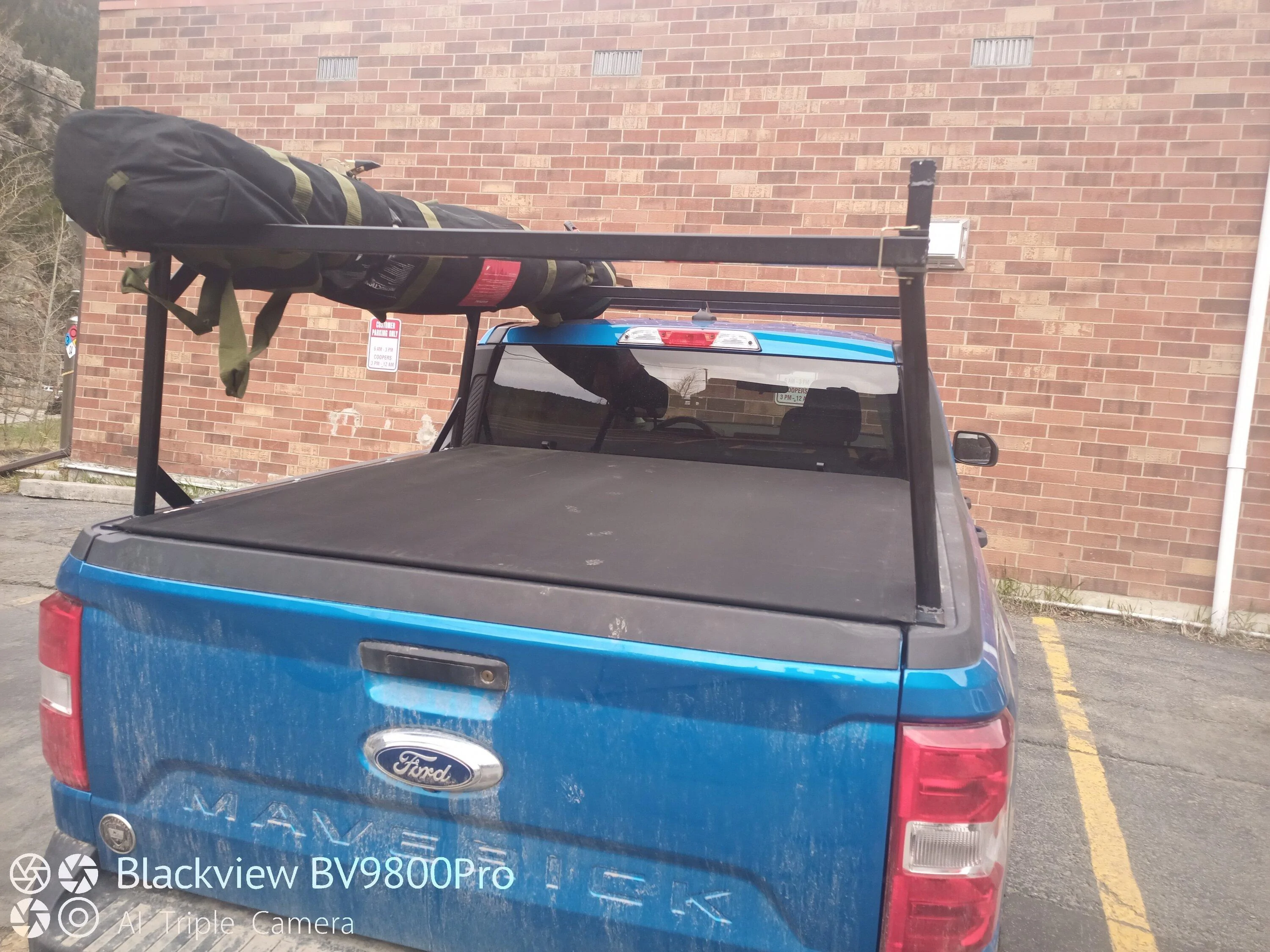 Ford Maverick Ladder rack and tonneau cover IMG_20230508_184219