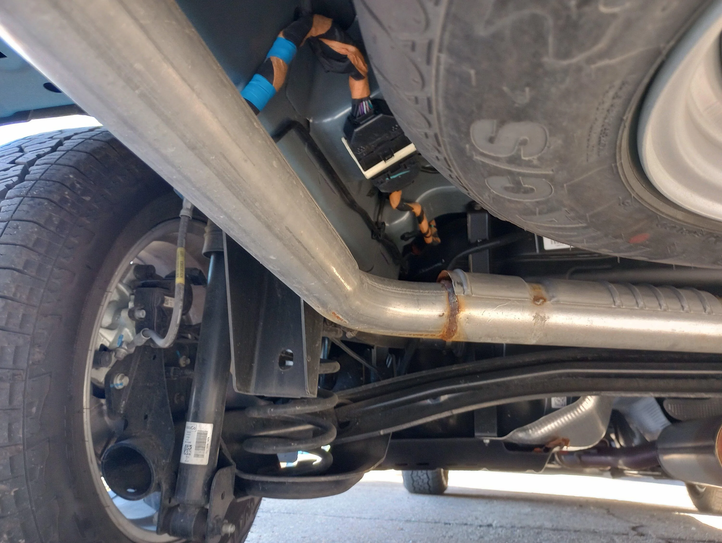Ford Maverick Hybrid decorative exhaust tips IMG_20230228_131344872_HDR