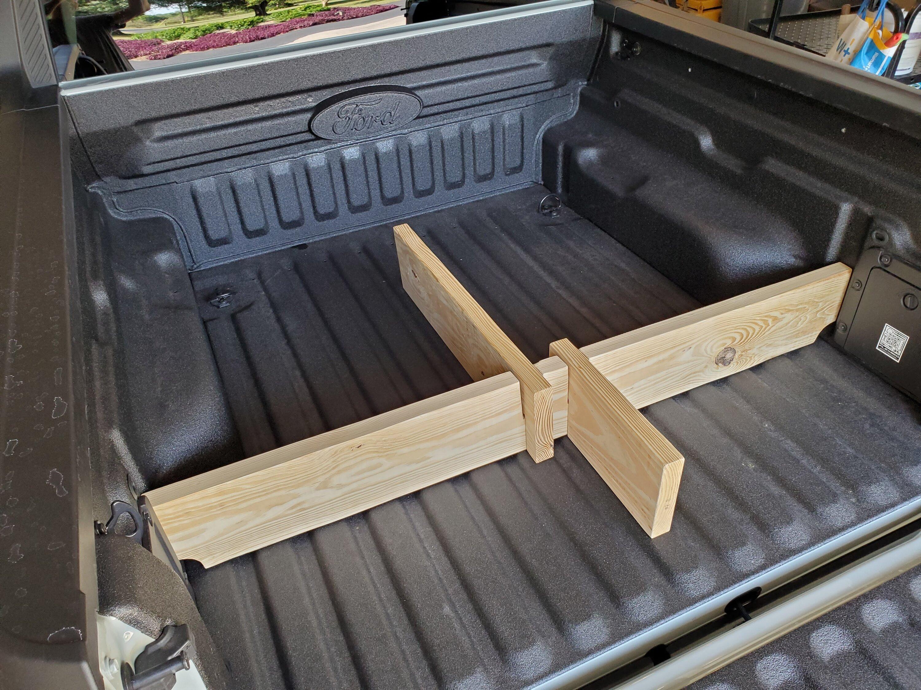 Ford Maverick DIY Bed Divider? Assembled pieces