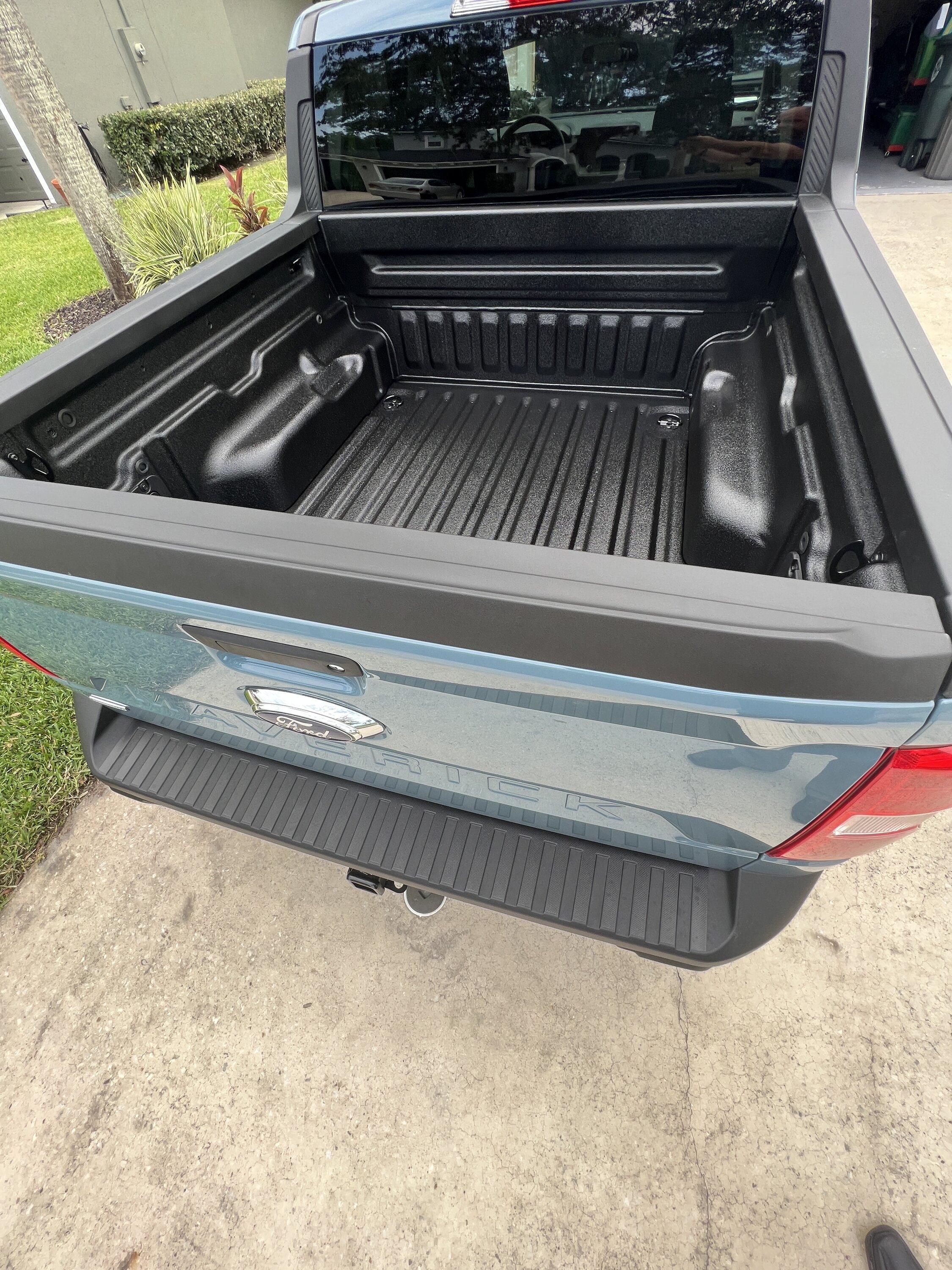 Ford Maverick Had Line-X Premium Spray-In Bed Liner Installed IMG_3059