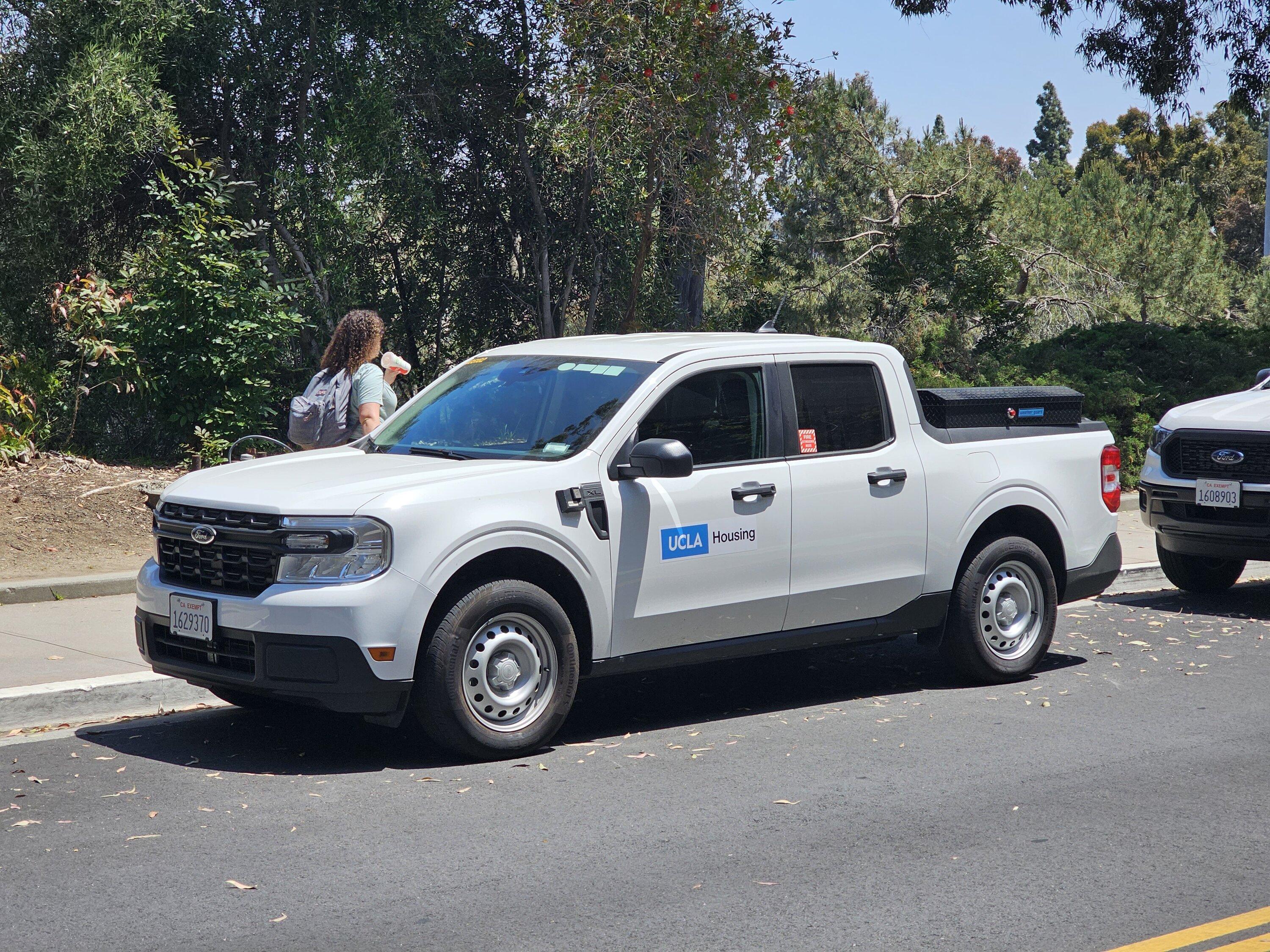 Ford Maverick Fleet XL work truck spotted on UCLA campus 20230510_133428