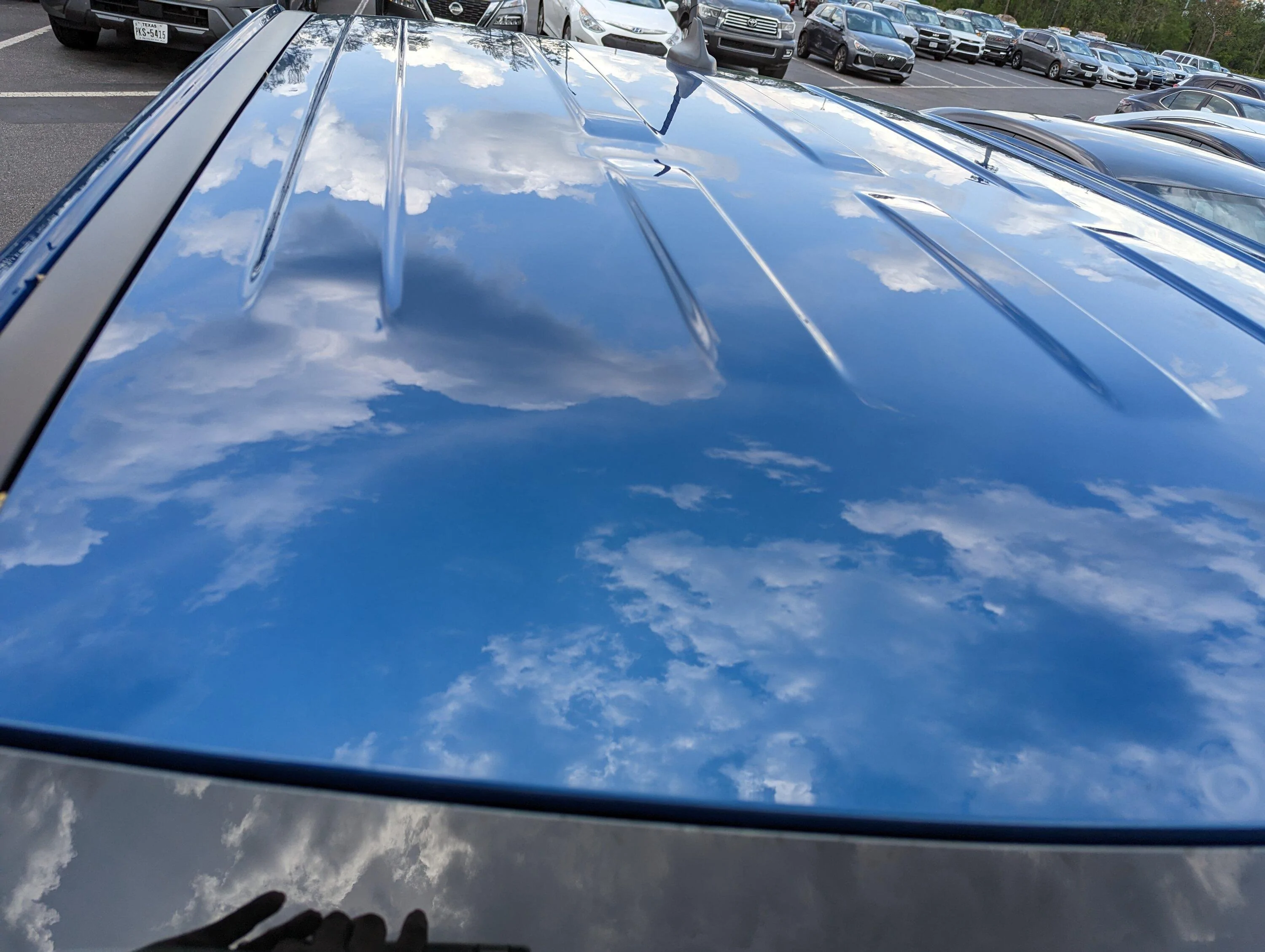Ford Maverick "UPDATE" Hail storm damage after just 1 week 🤕  = $5,200 in damages PXL_20230427_193649273