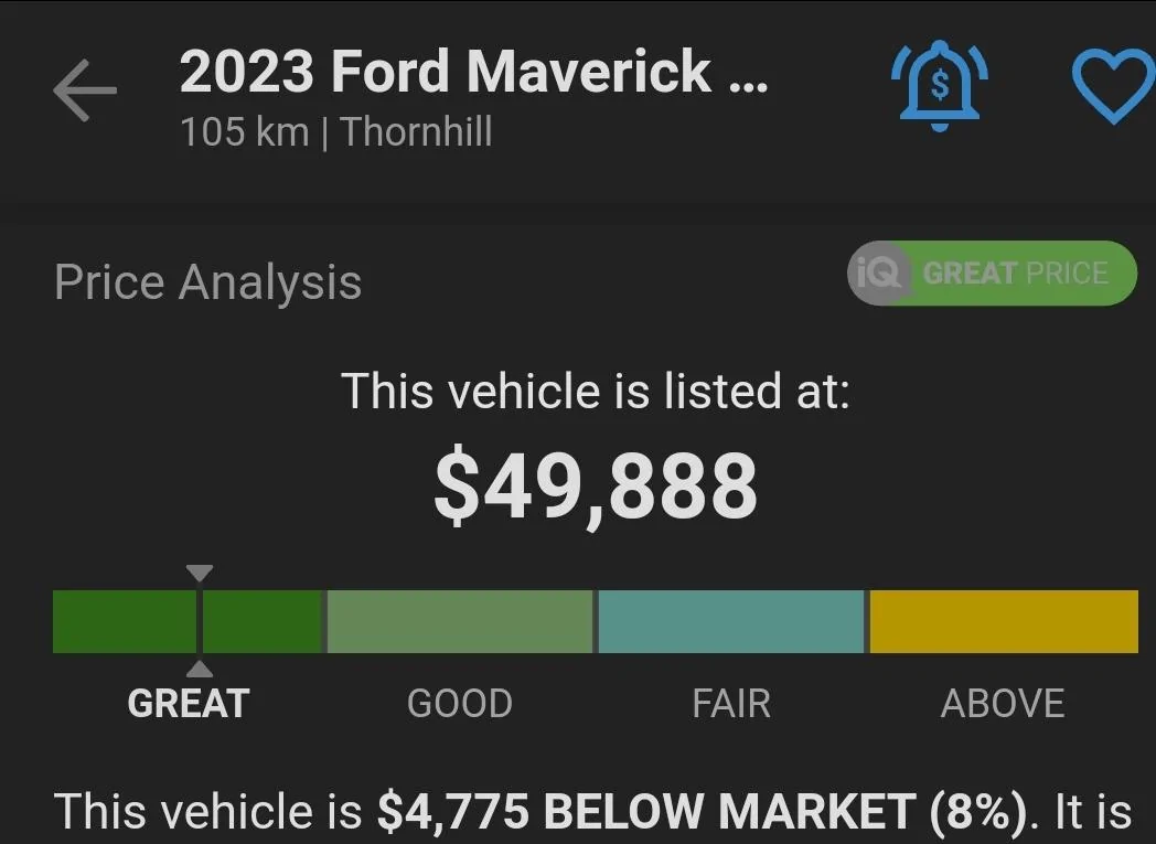 Ford Maverick Canada - Anyone traded their Maverick in or sold? Screenshot_20230512-123405_Samsung Internet