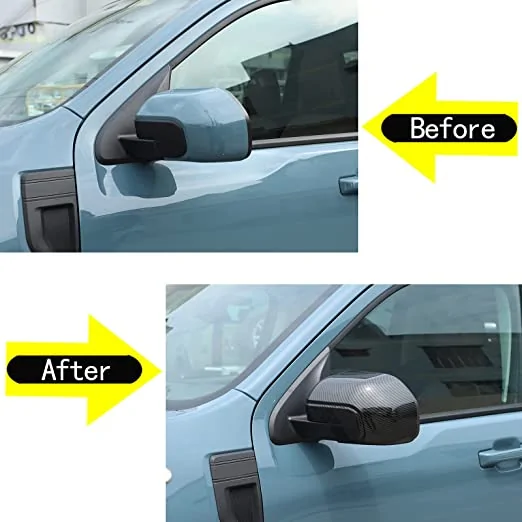 Ford Maverick Carbon fiber mirror caps 🤔 mav_mirror