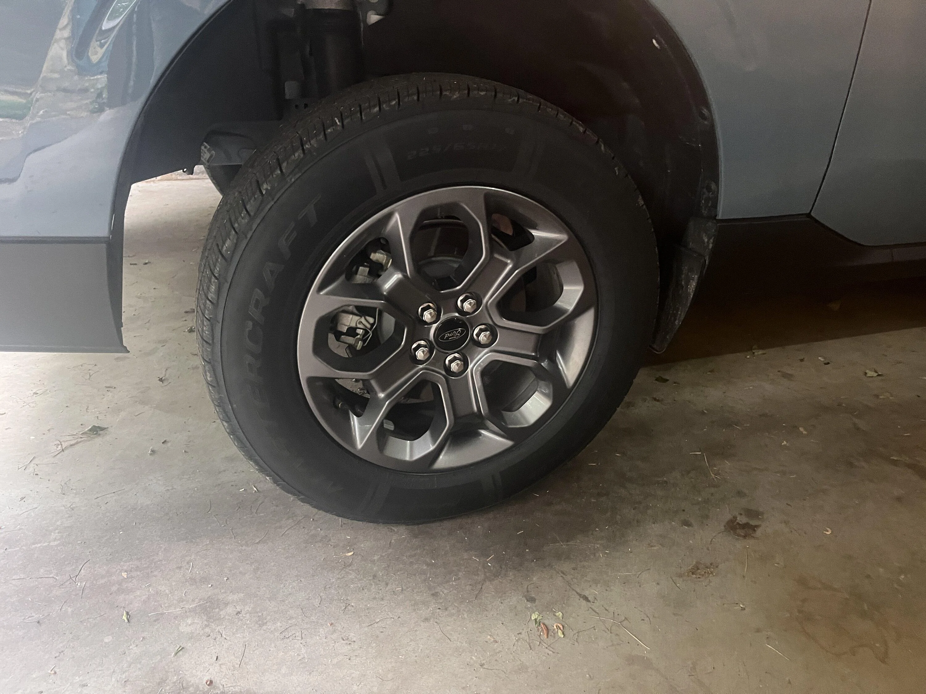 Ford Maverick Beware of serious MPG loss with larger tires IMG_0556