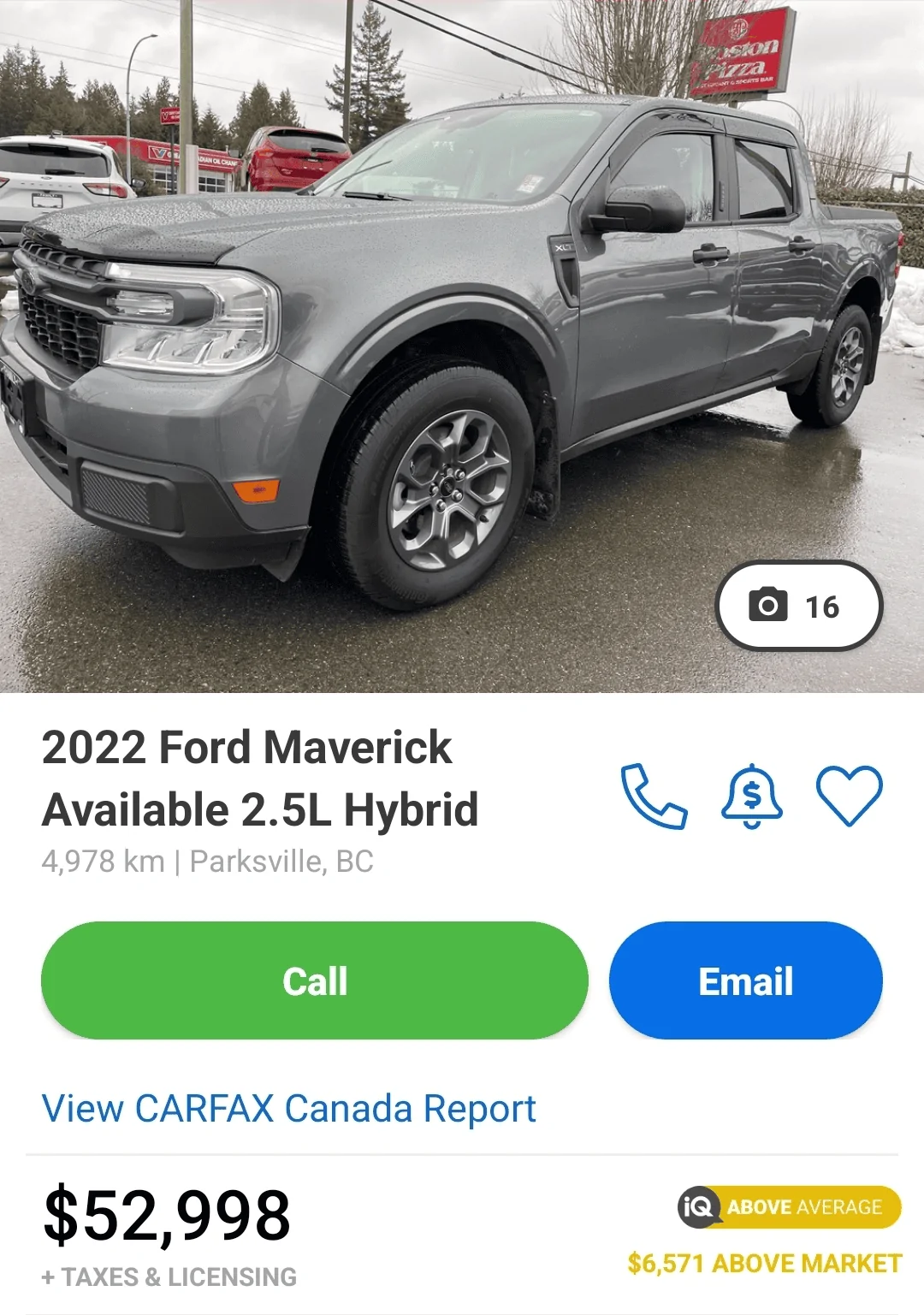 Ford Maverick Canada - Anyone traded their Maverick in or sold? 1684268874156
