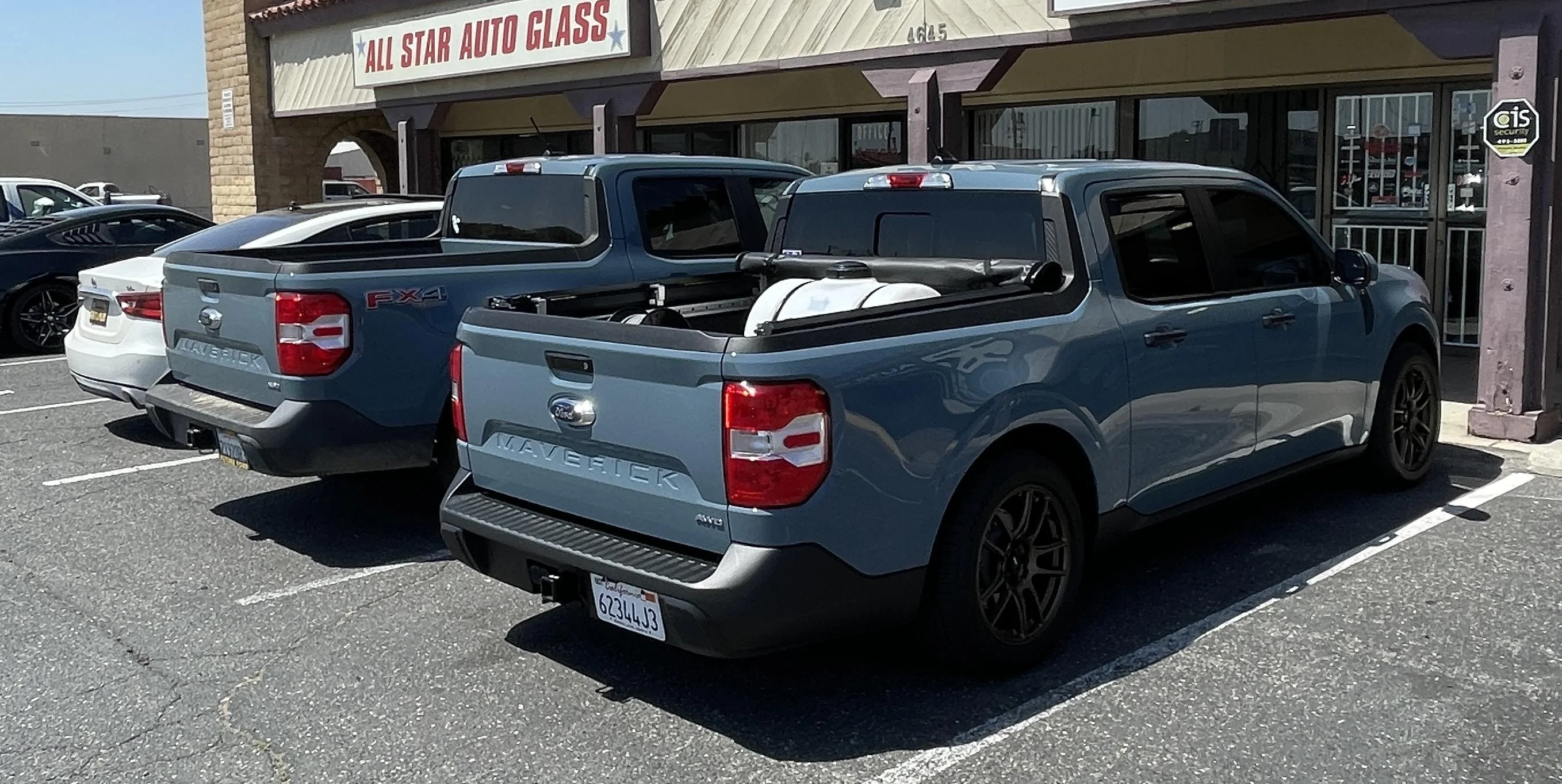 Ford Maverick Visual height comparison: Eibach lowering springs vs. stock FX4 suspension F48BE740-35C7-4540-B0F6-DCD0369ACD8B