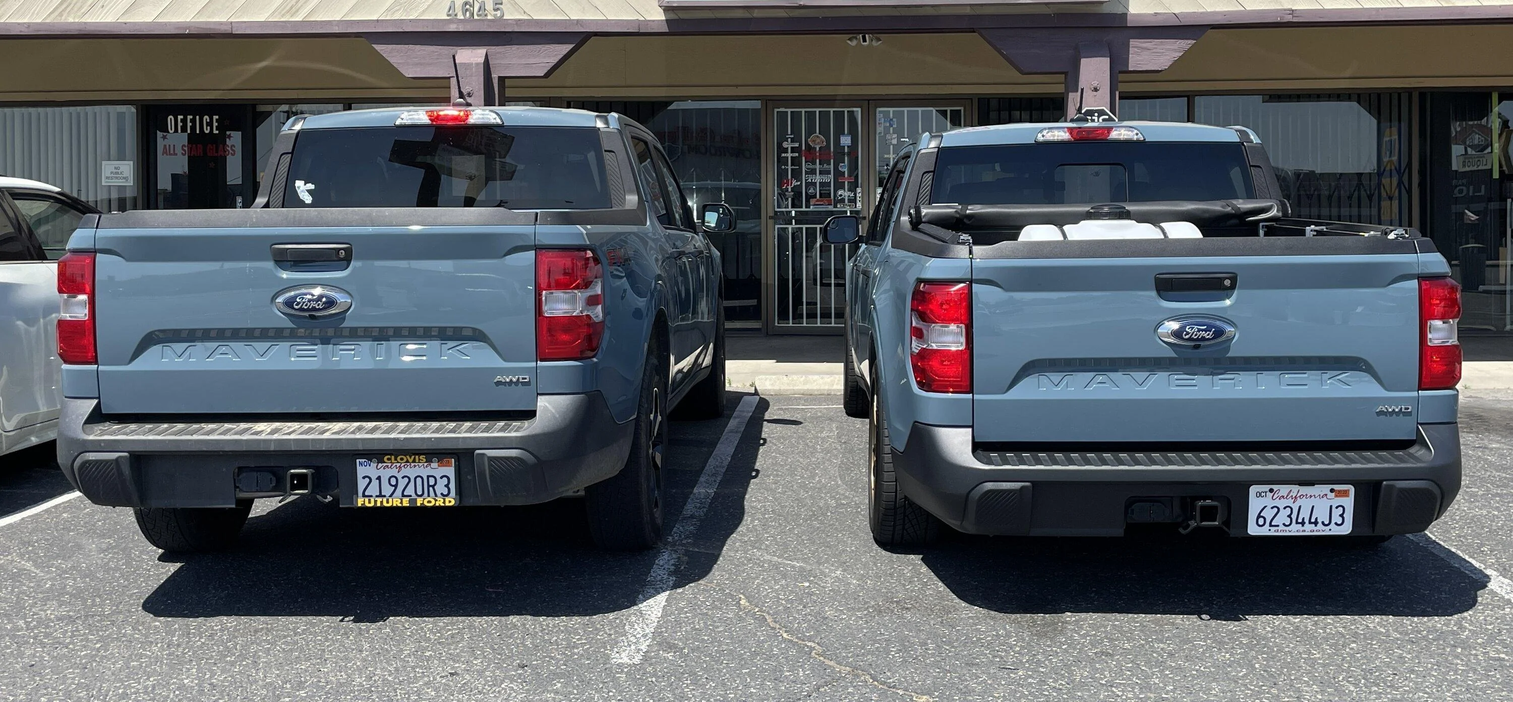 Ford Maverick Visual height comparison: Eibach lowering springs vs. stock FX4 suspension EC3A8D10-4EB7-4A5C-8547-9353065BF227