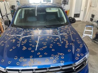 Ford Maverick "UPDATE" Hail storm damage after just 1 week 🤕  = $5,200 in damages Hood