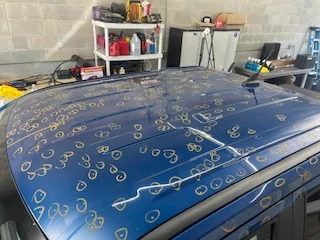 Ford Maverick "UPDATE" Hail storm damage after just 1 week 🤕  = $5,200 in damages Roof