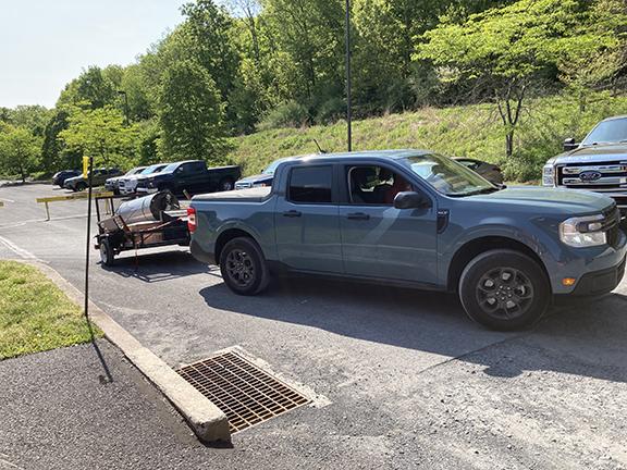 Ford Maverick Our First “Tow,” Wherein We Use It Like a Truck TrailerTow1