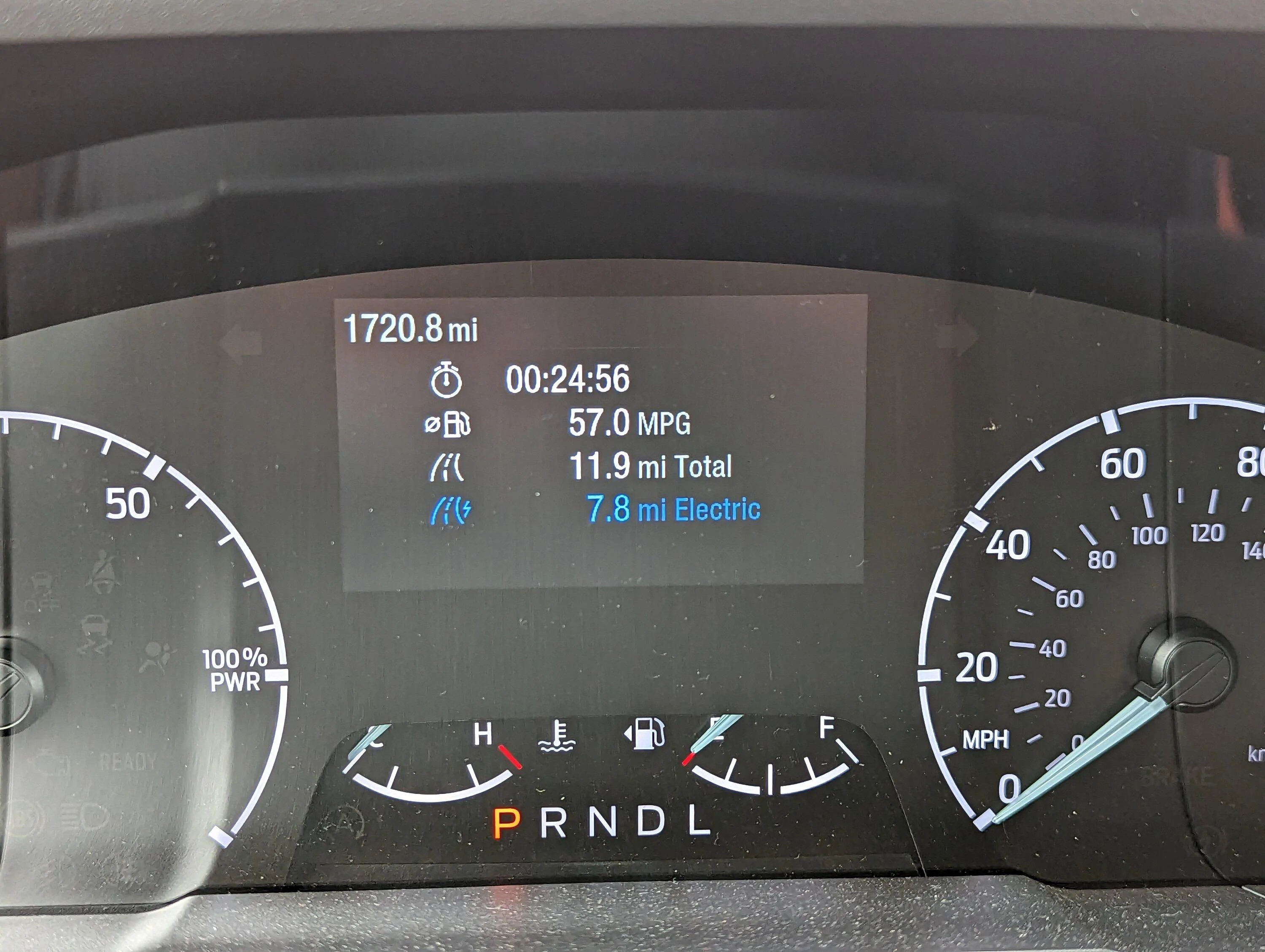 Ford Maverick Does Hybrid Eco Mode make much MPG difference? PXL_20230516_211307098