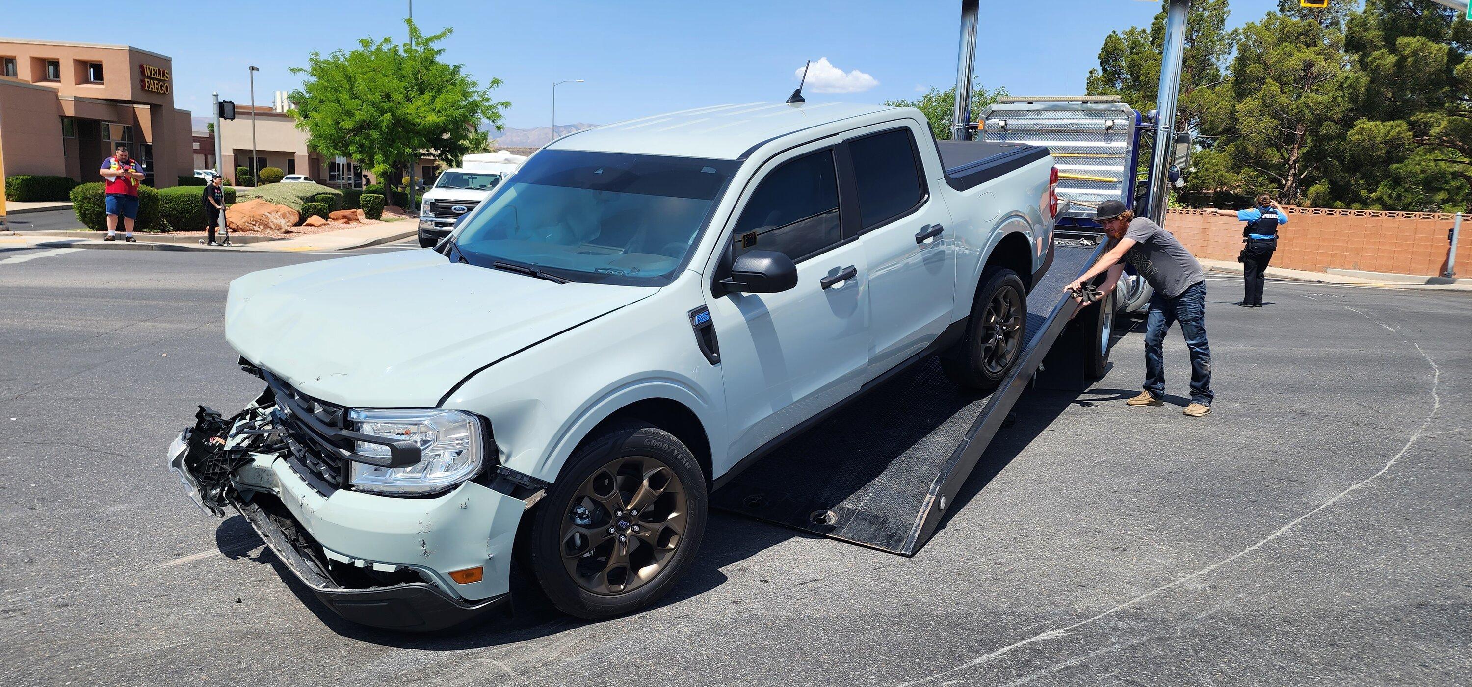 Ford Maverick My '23 Maverick arrived, lets lower it w/ Eibach Lowering Springs ! 20230519_120156