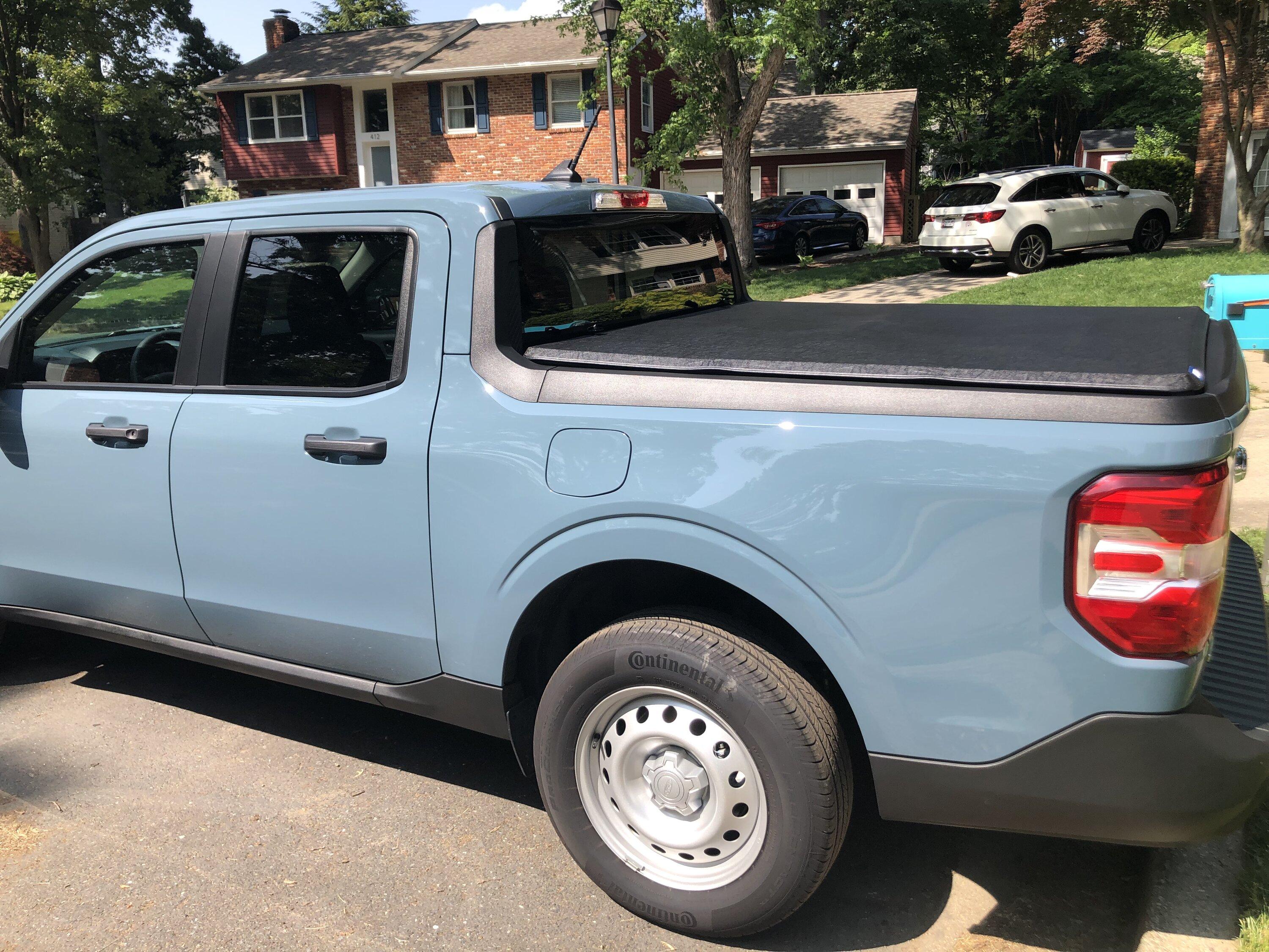 Ford Maverick Installed new trifold cover from RealTruck IMG_0998