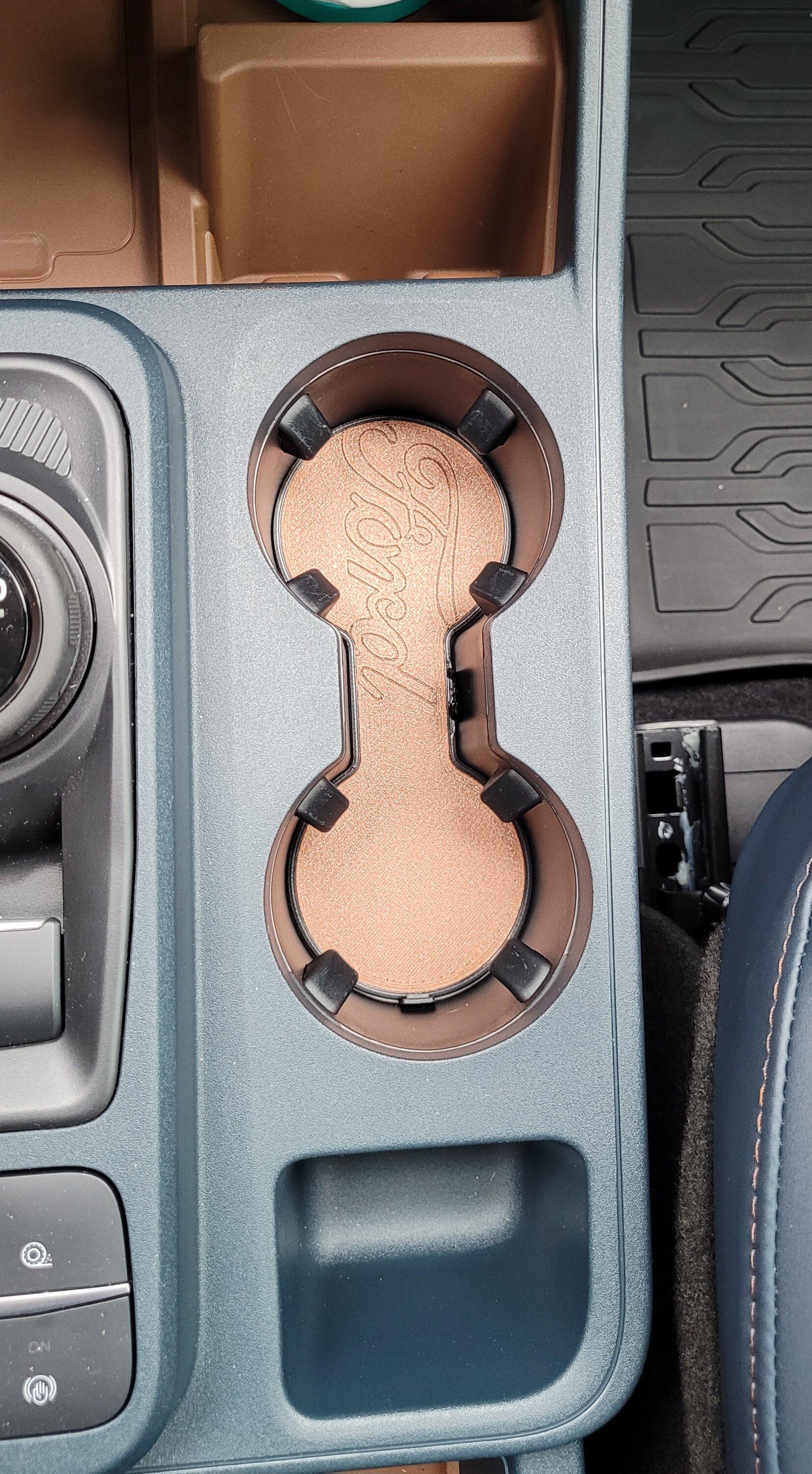 Ford Maverick Cubby Drawer, Phone Holder, and Cupholder Liner 20230512_191727