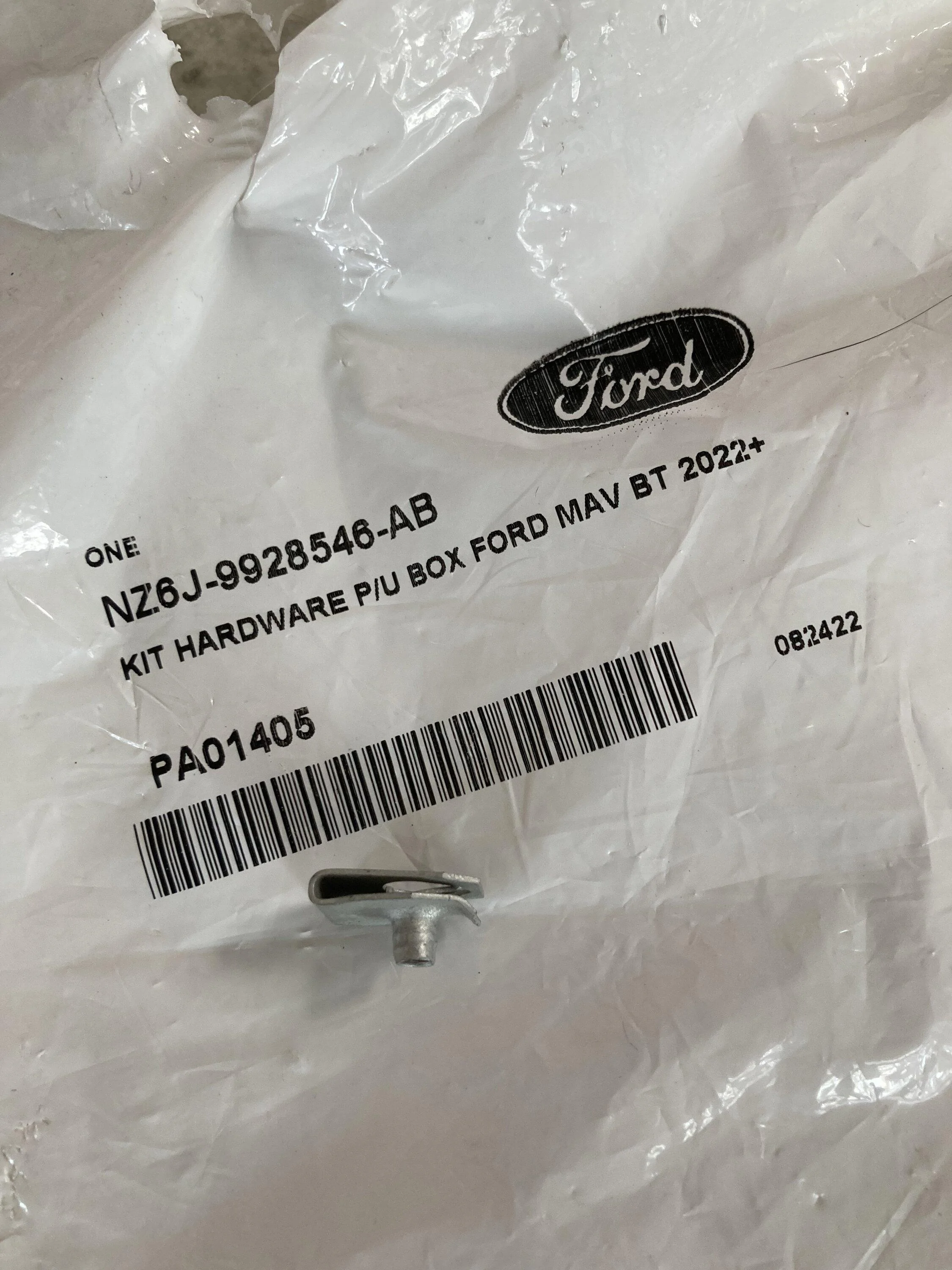 Ford Maverick Bed liner missing part solution IMG_0877