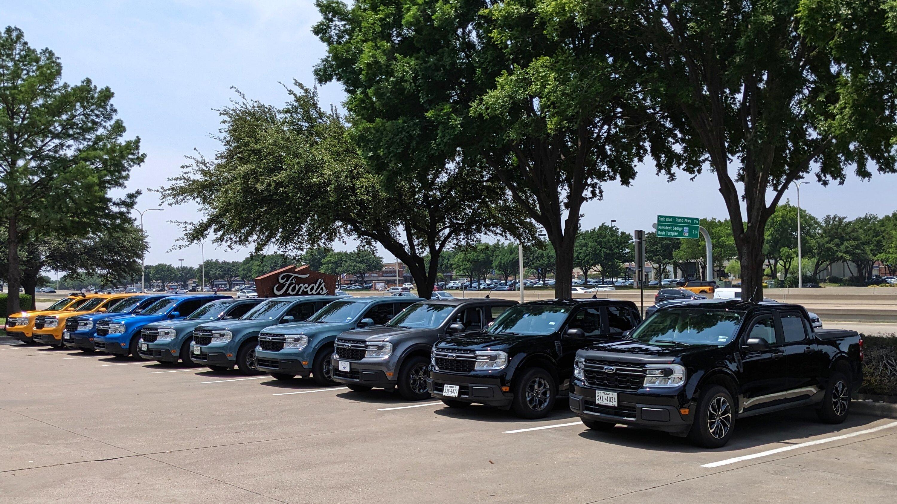 Ford Maverick Pics - DFW Maverick Meet at Ford's Garage PXL_20230520_174703698-01
