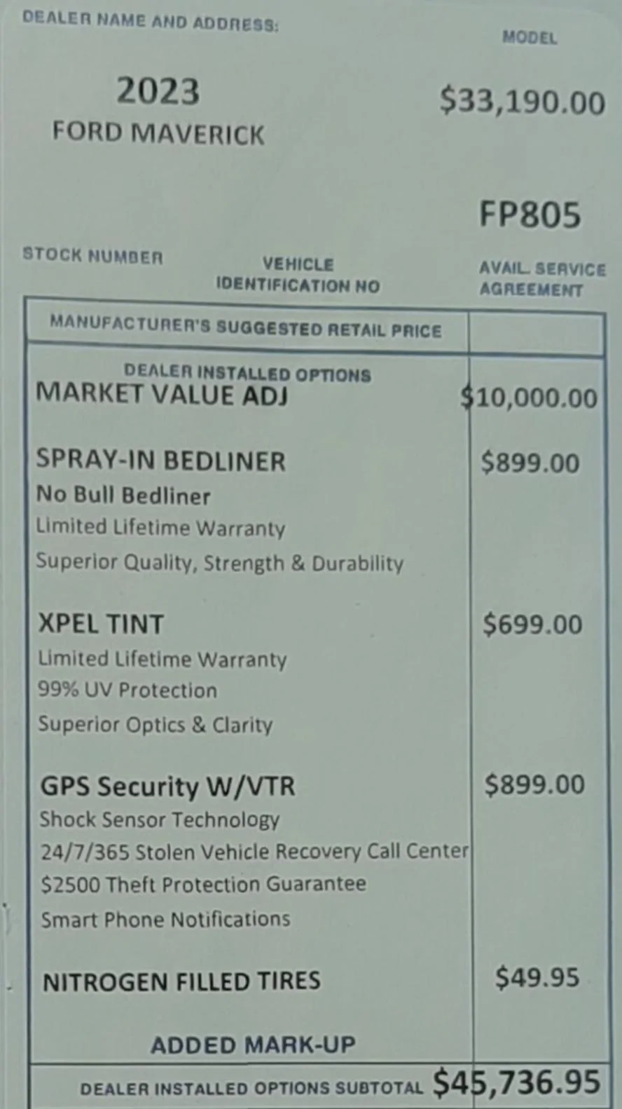 Ford Maverick Hi, New here. Is this a good deal or should I walk? Screenshot_20230502-003335_Samsung Internet