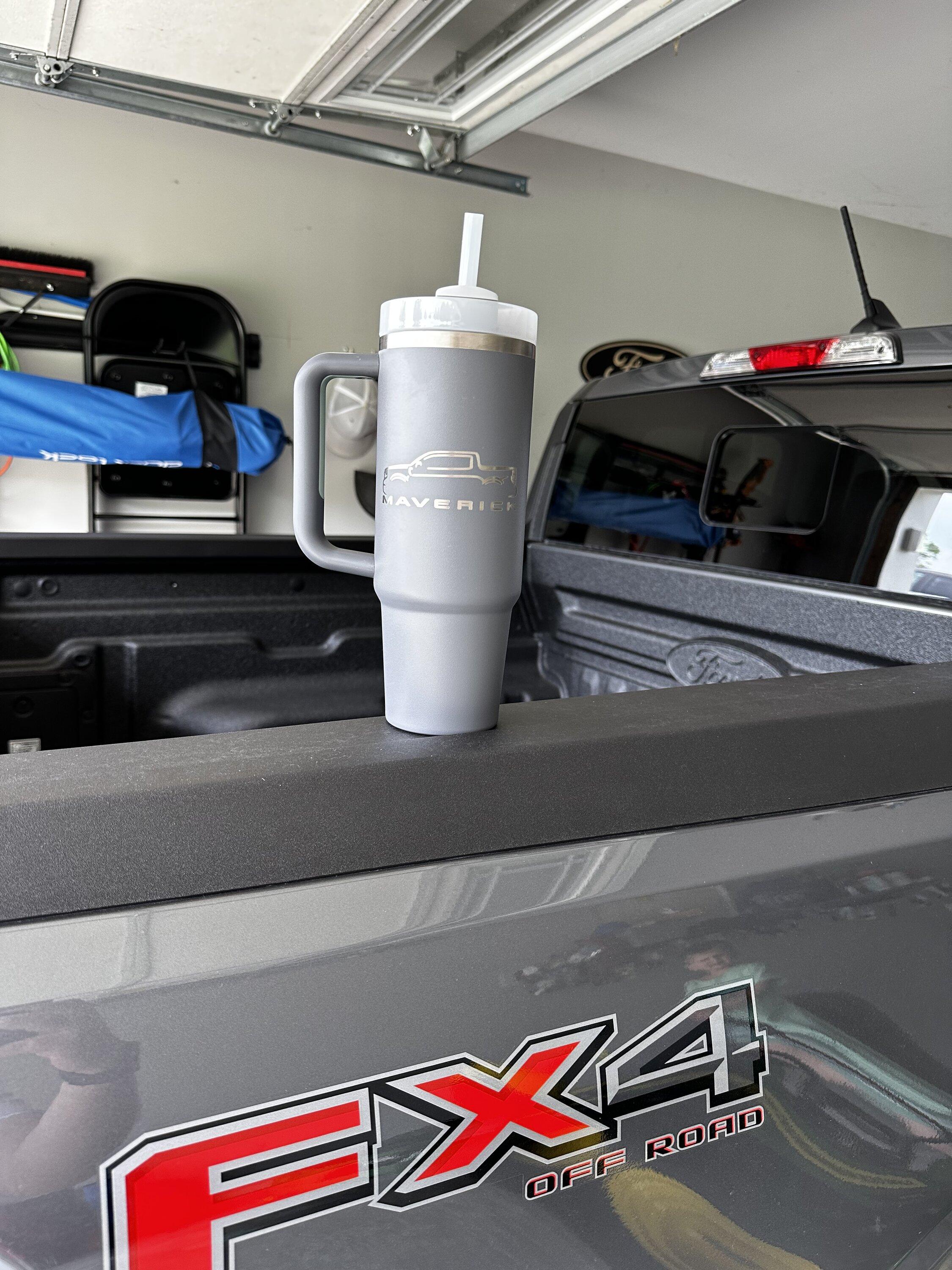Ford Maverick Not doing airbag recall, wife surprised me with a cup IMG_4393