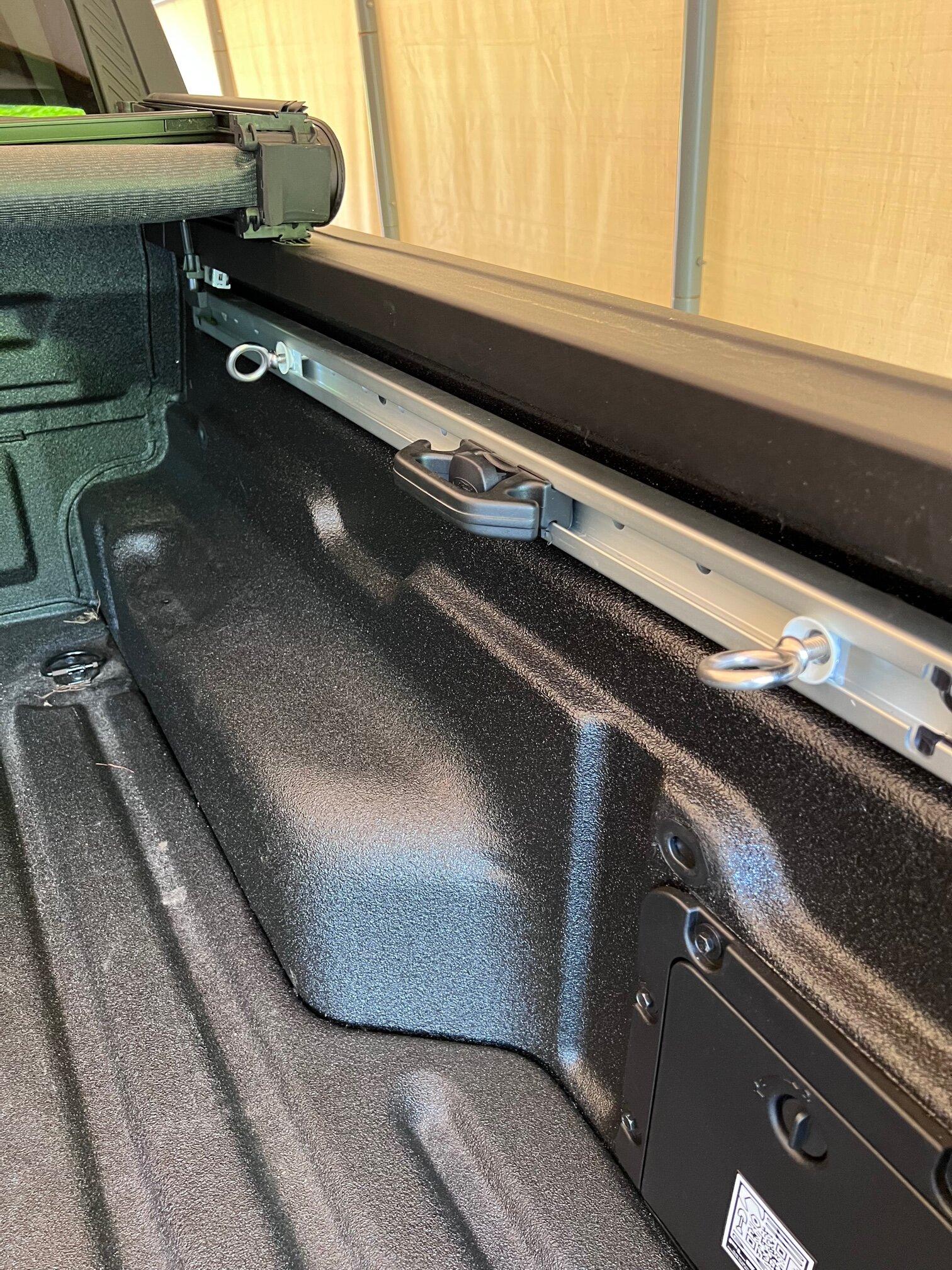 Ford Maverick Economical Bed Rail Adjustable Tie-Downs IMG_1153