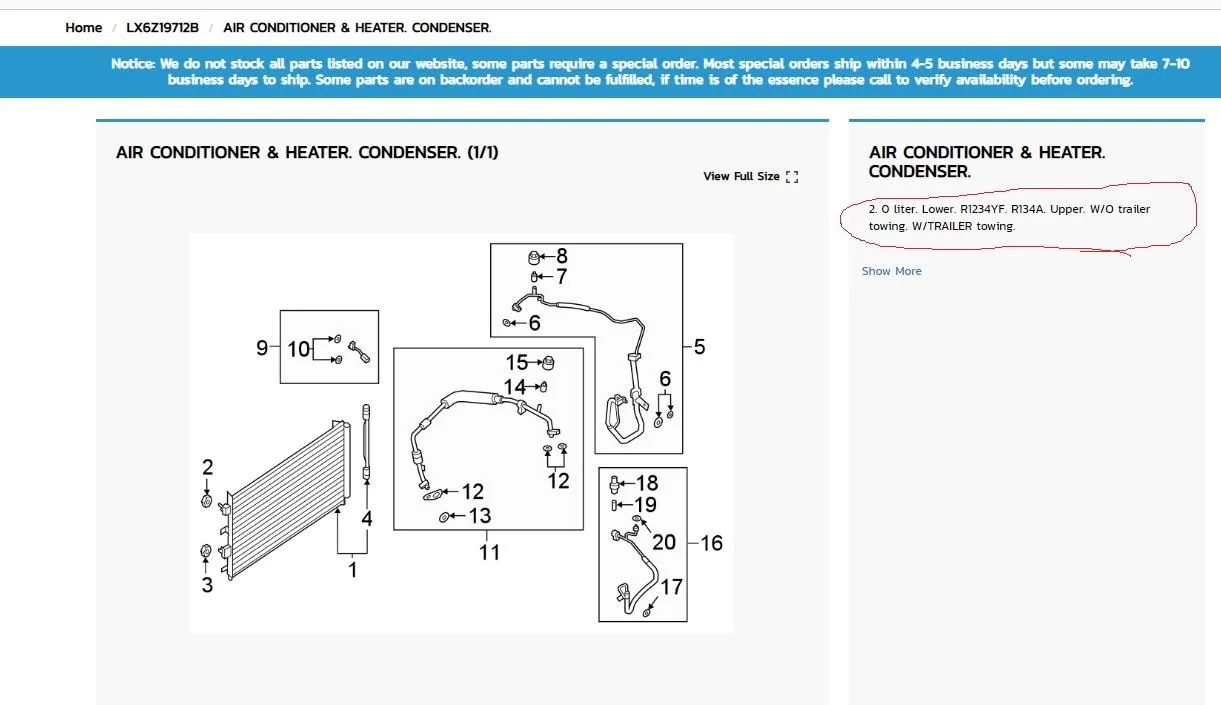Ford Maverick Air Conditioner Conversion  - 134A ??  Weird Ford Parts condensor)