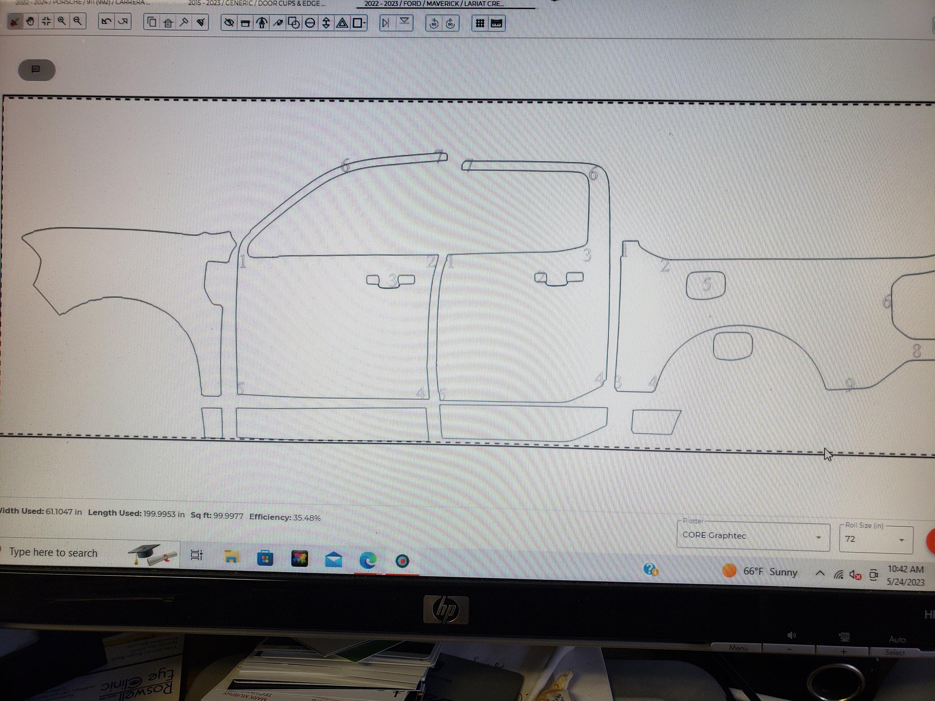 Ford Maverick What is the best way to protect the lower body from stone chips? 20230524_104228
