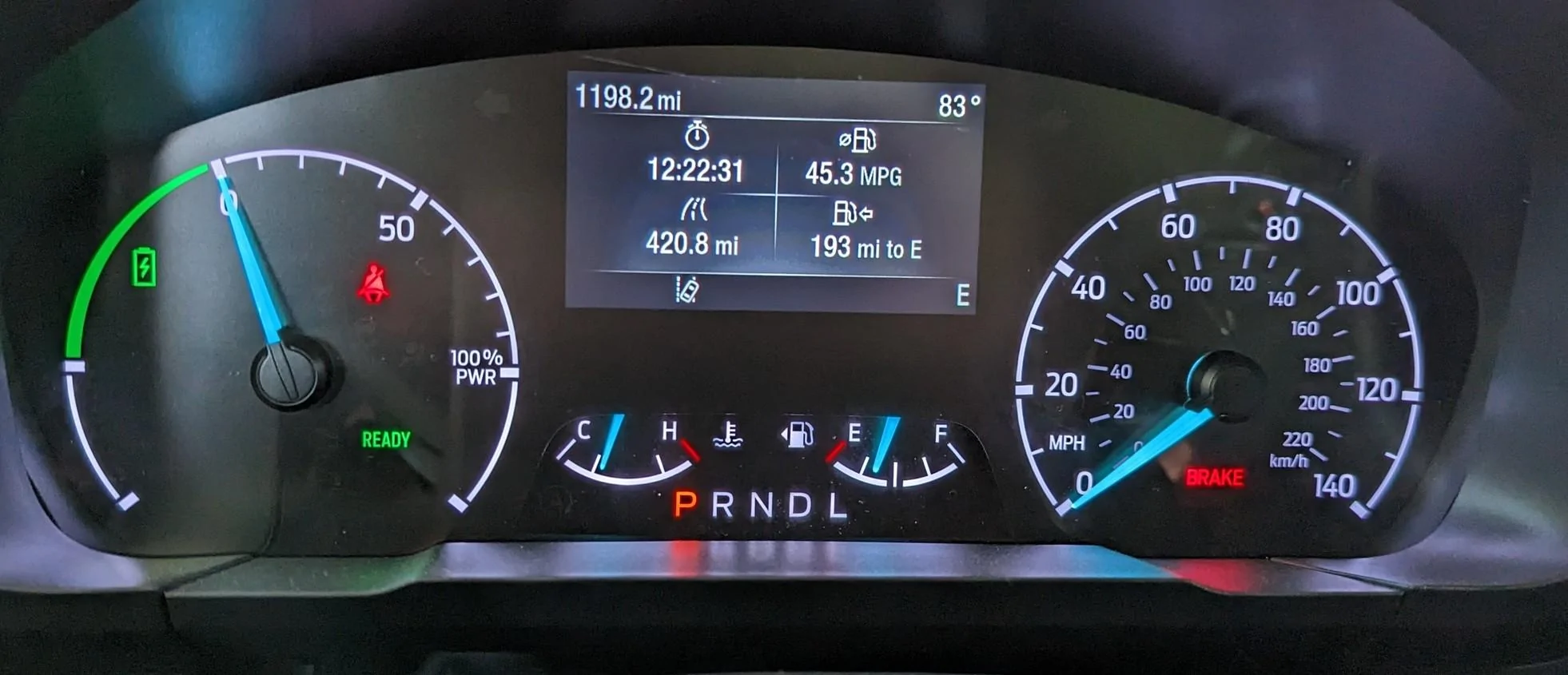 Ford Maverick Got 600 miles on full tank... Hybrid Maverick rocks! 600Miles