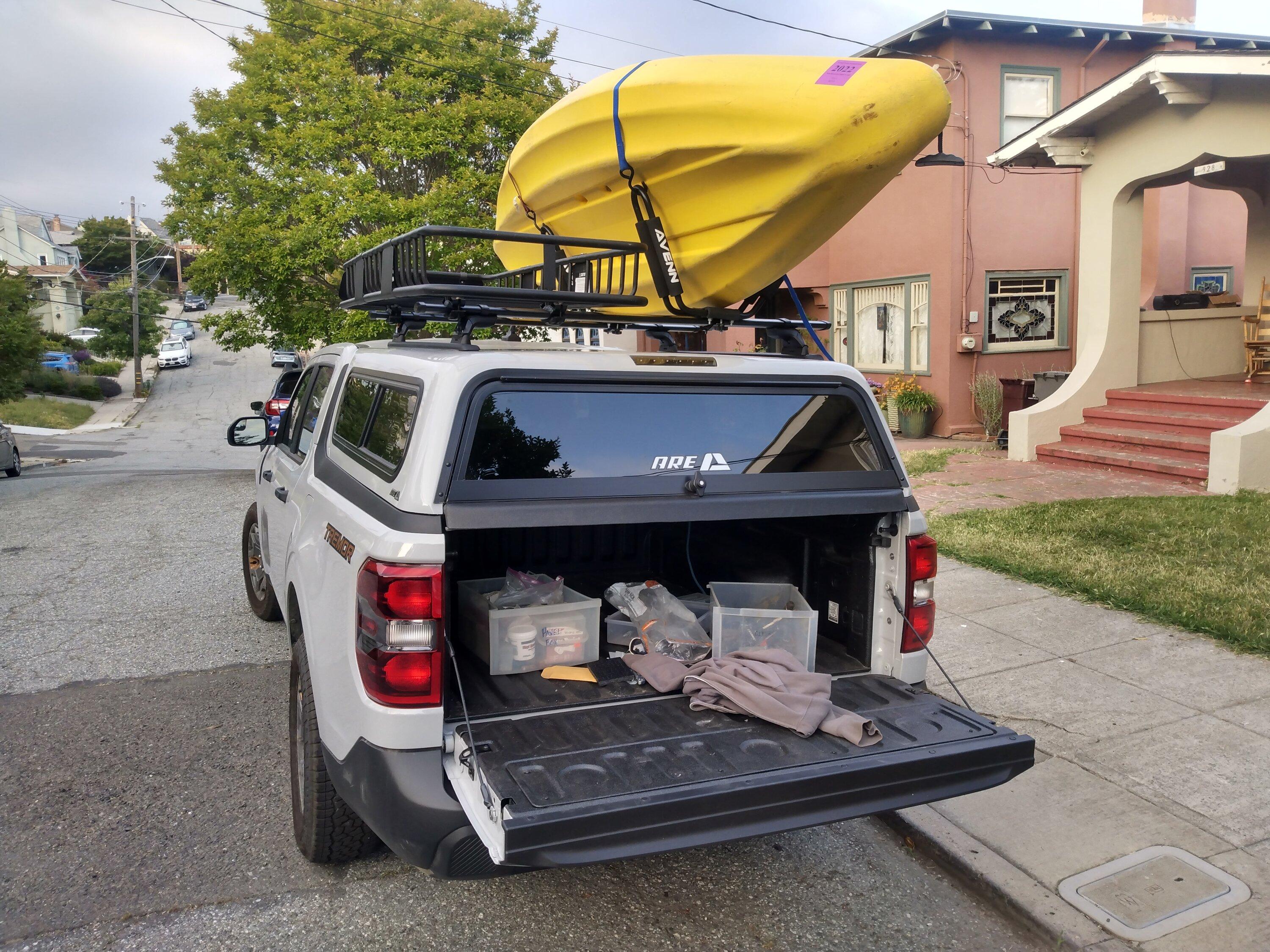 Ford Maverick Tremor Maverick with ARE camper shell and roof rack img_20230524_193057816_hdr-