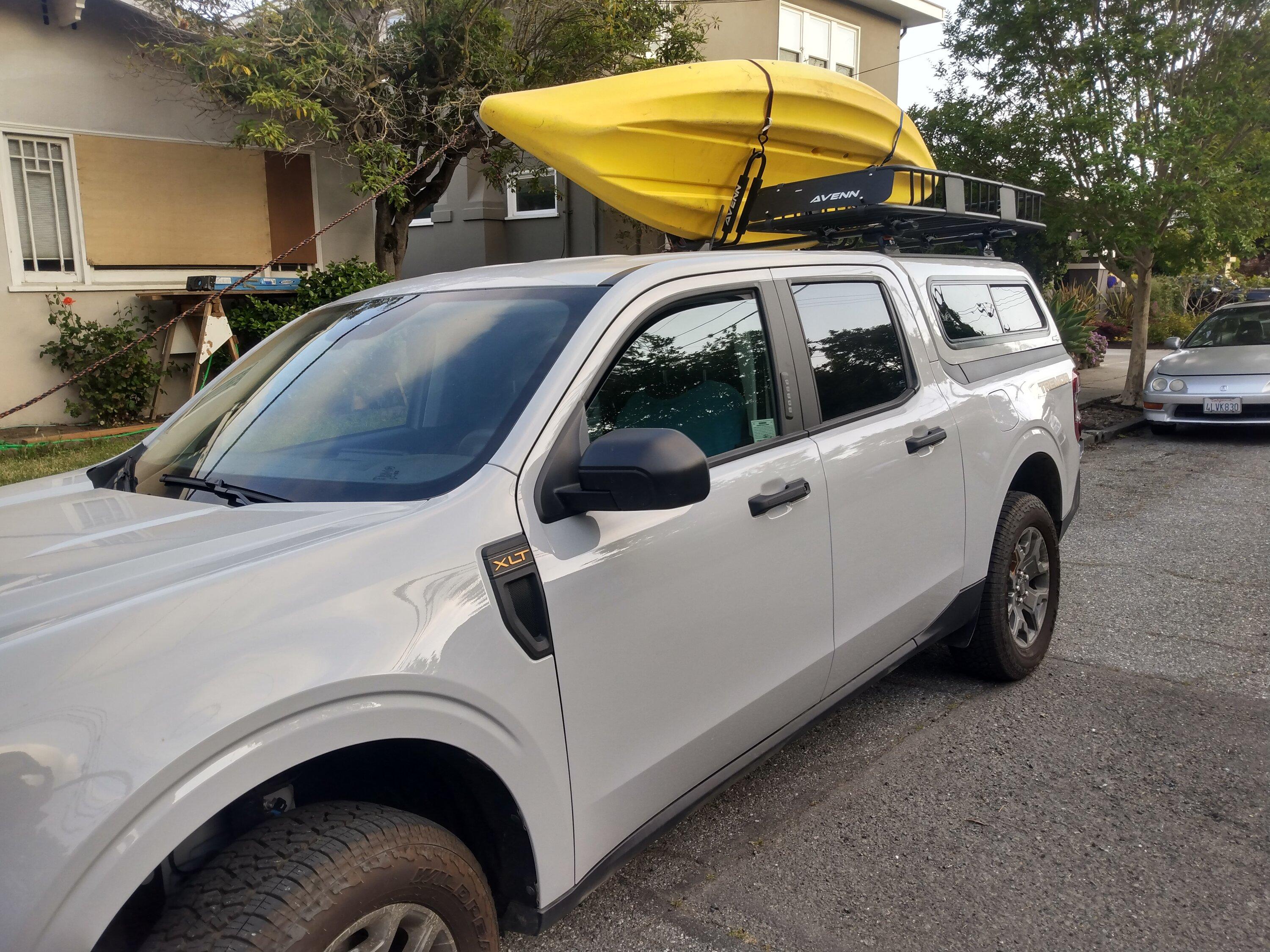 Ford Maverick Tremor Maverick with ARE camper shell and roof rack img_20230524_193046052_hdr-