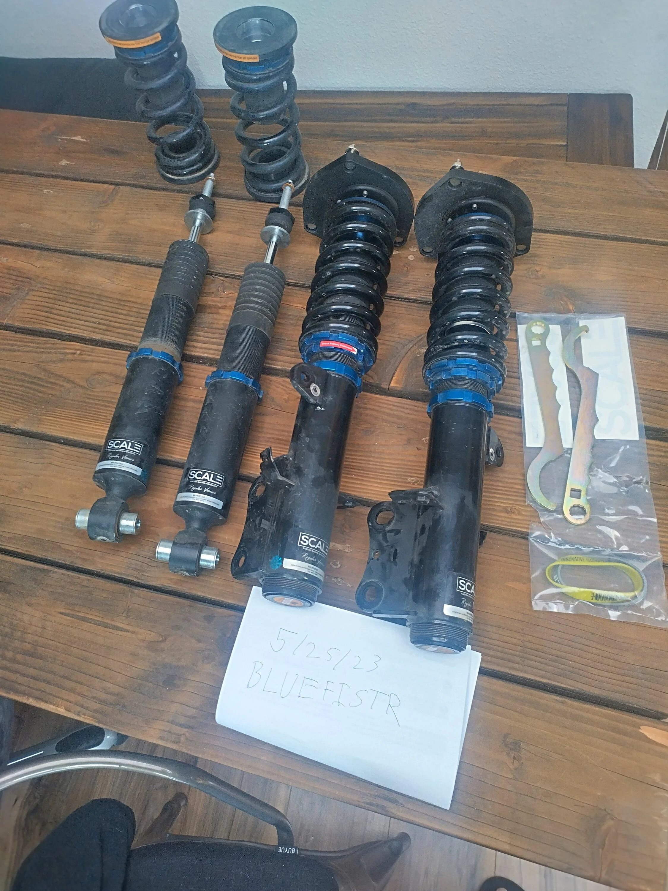 Ford Maverick Scale Suspension Coilovers (regular springs + regular drop) Local Only IMG_20230525_164731_HDR