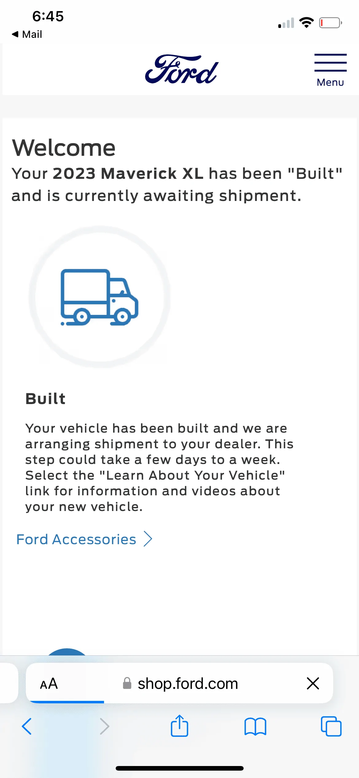 Ford Maverick Anyone getting their 2023 XL hybrid maverick ? IMG_0780