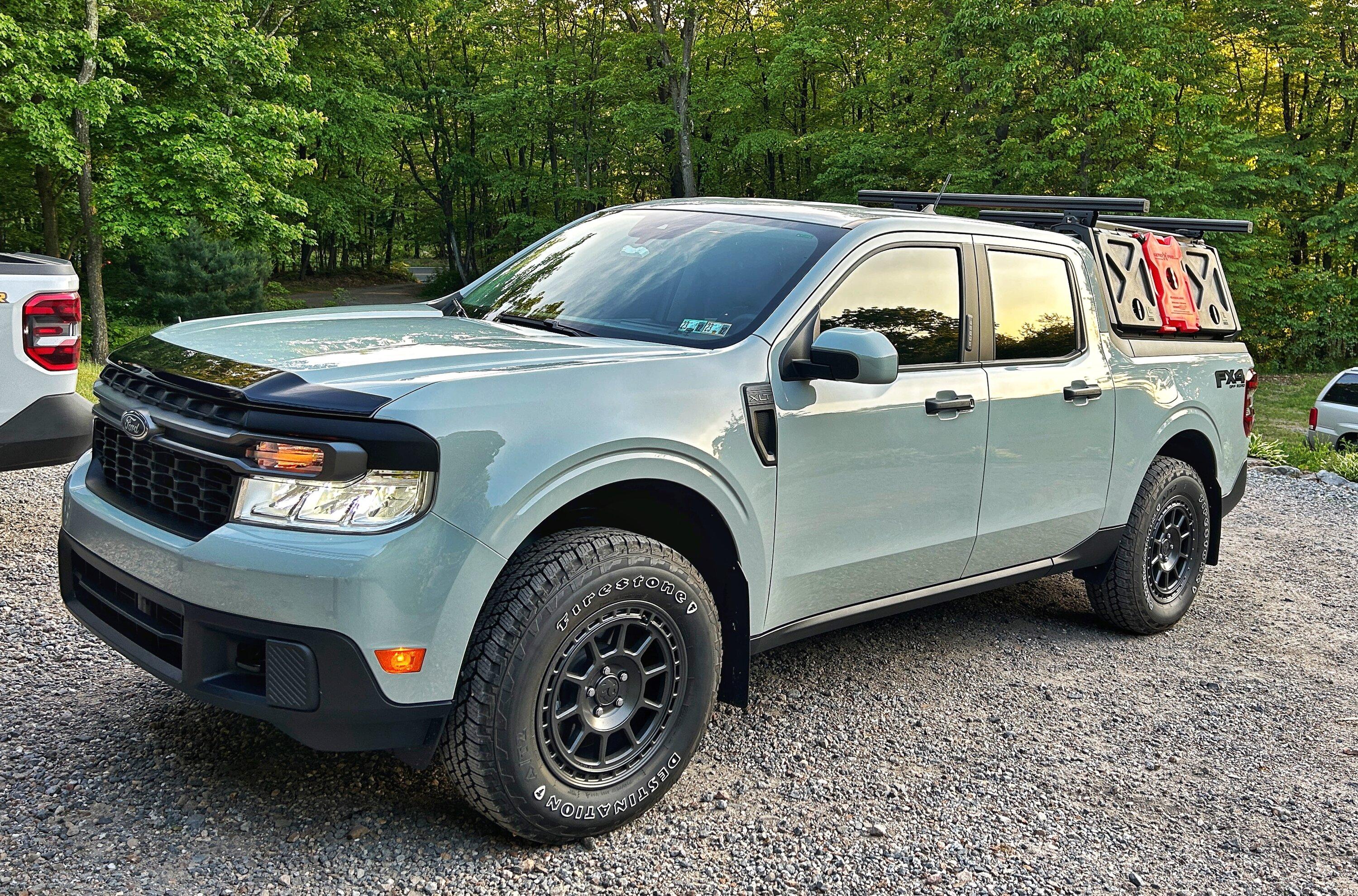 Ford Maverick Lifted Cactus Gray FX4: Gave It A Waterless Wash This Evening IMG_9609
