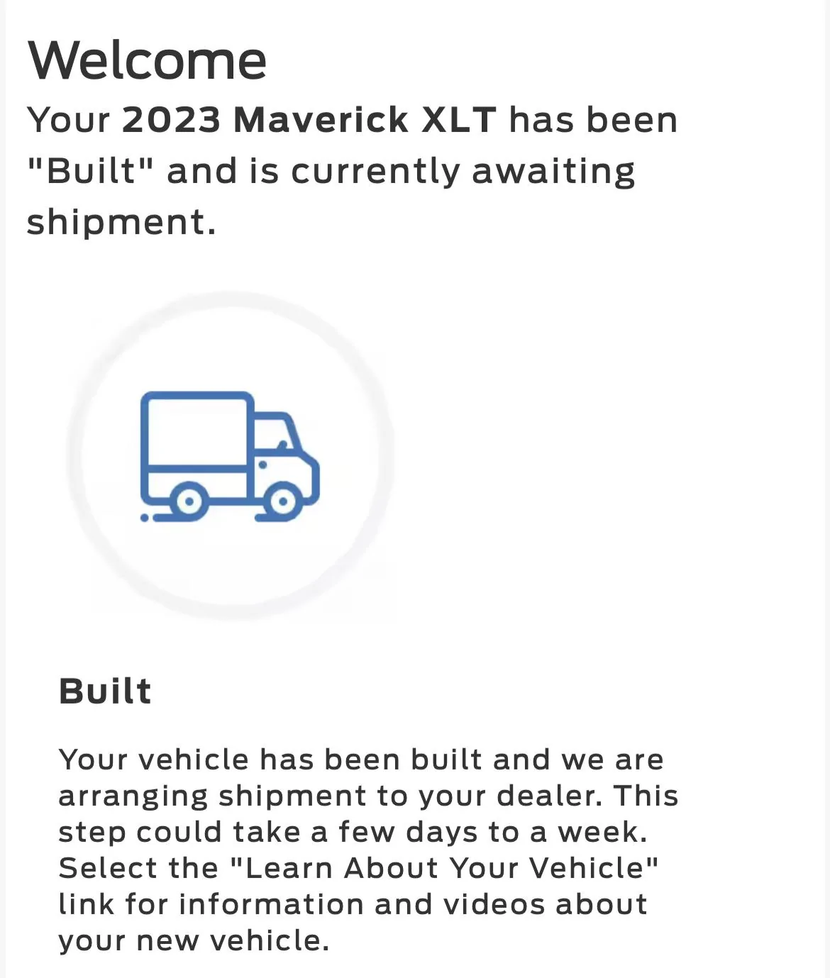 Ford Maverick 📬 3/16/23 Scheduling Email Received Group [EMAILS NOW ARRIVING] IMG_5303