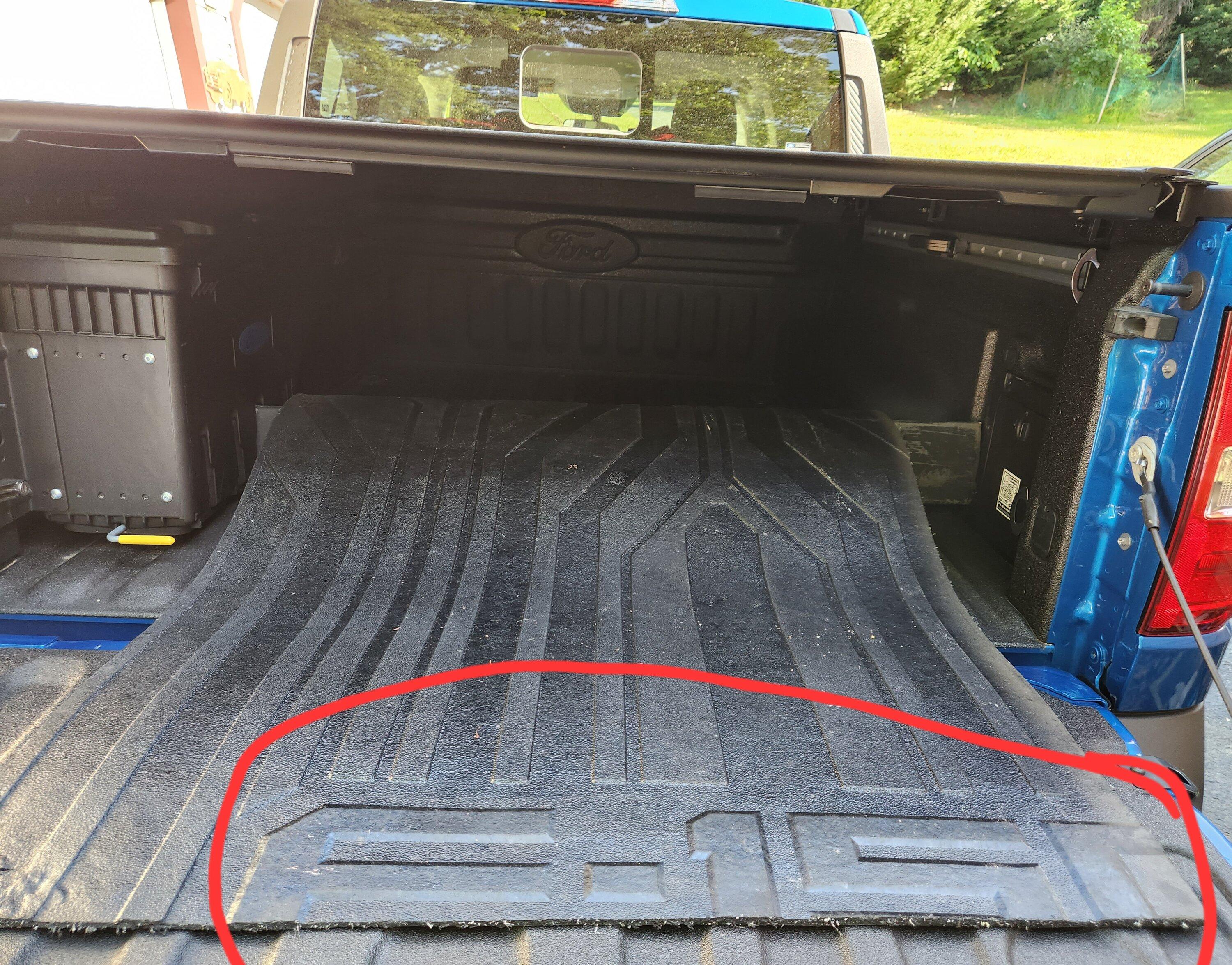 Ford Maverick Found bed mat with Ford logo at Ollie's 20230527_083843