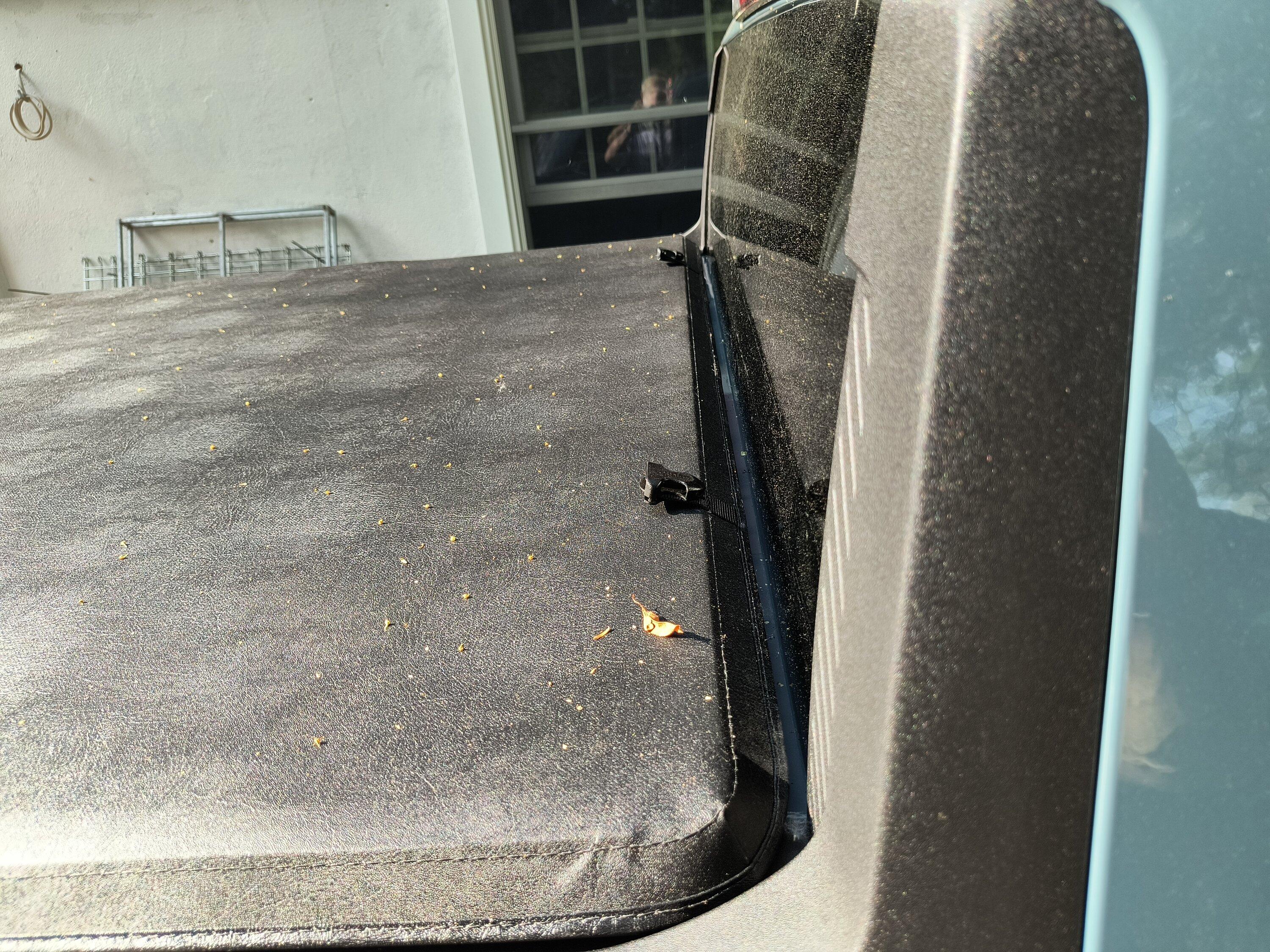 Ford Maverick Tonnopro hard flip tonneau installed IMG_20230527_171656058